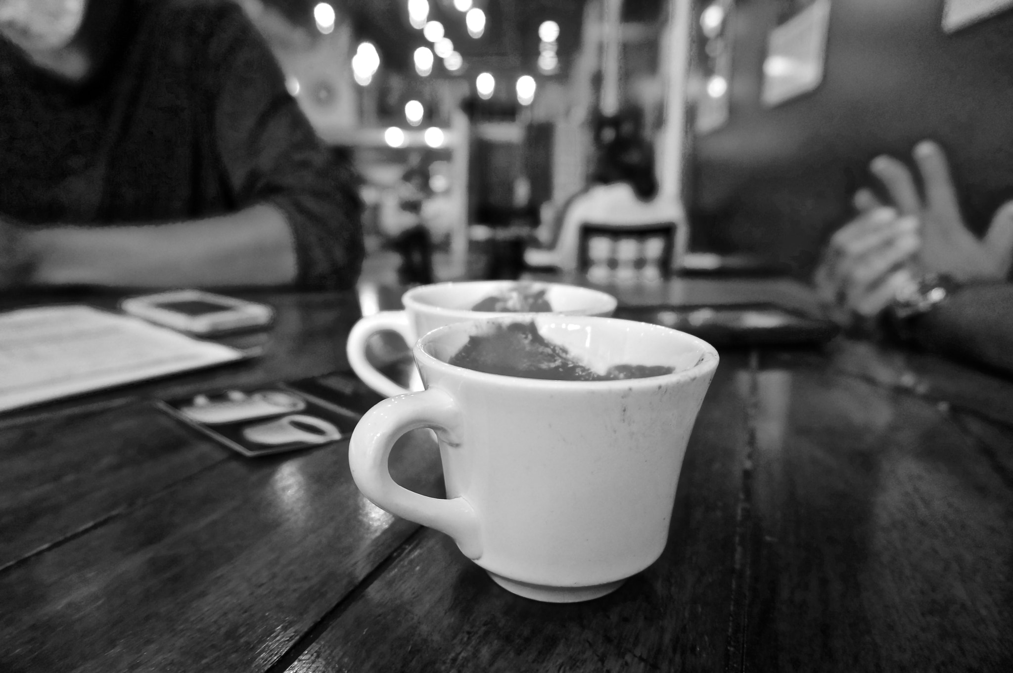 Sony Alpha NEX-3N + Sony E 18-50mm F4-5.6 sample photo. Two hot chocolates photography