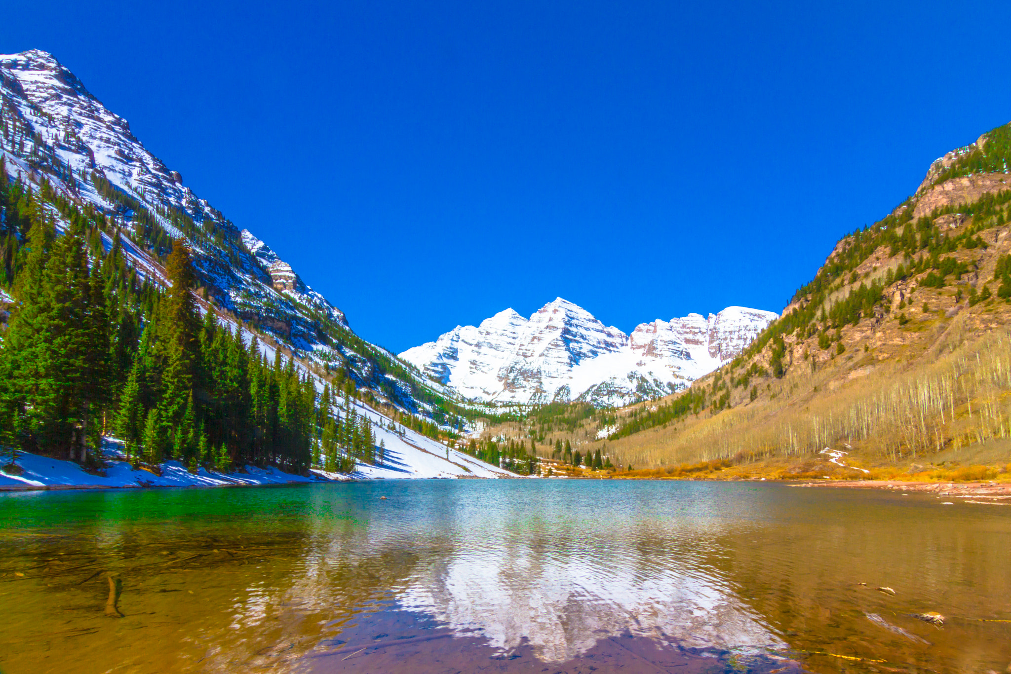 Canon EOS 7D + Tokina AT-X Pro 12-24mm F4 (IF) DX sample photo. Wonderful @ maroon bells photography