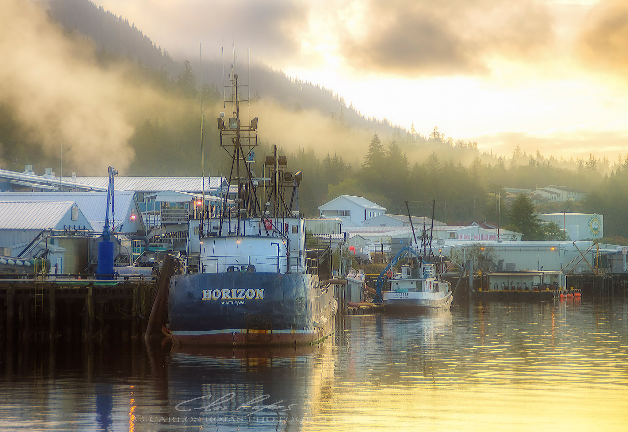 Pentax K-5 sample photo. Misty morning at work! photography