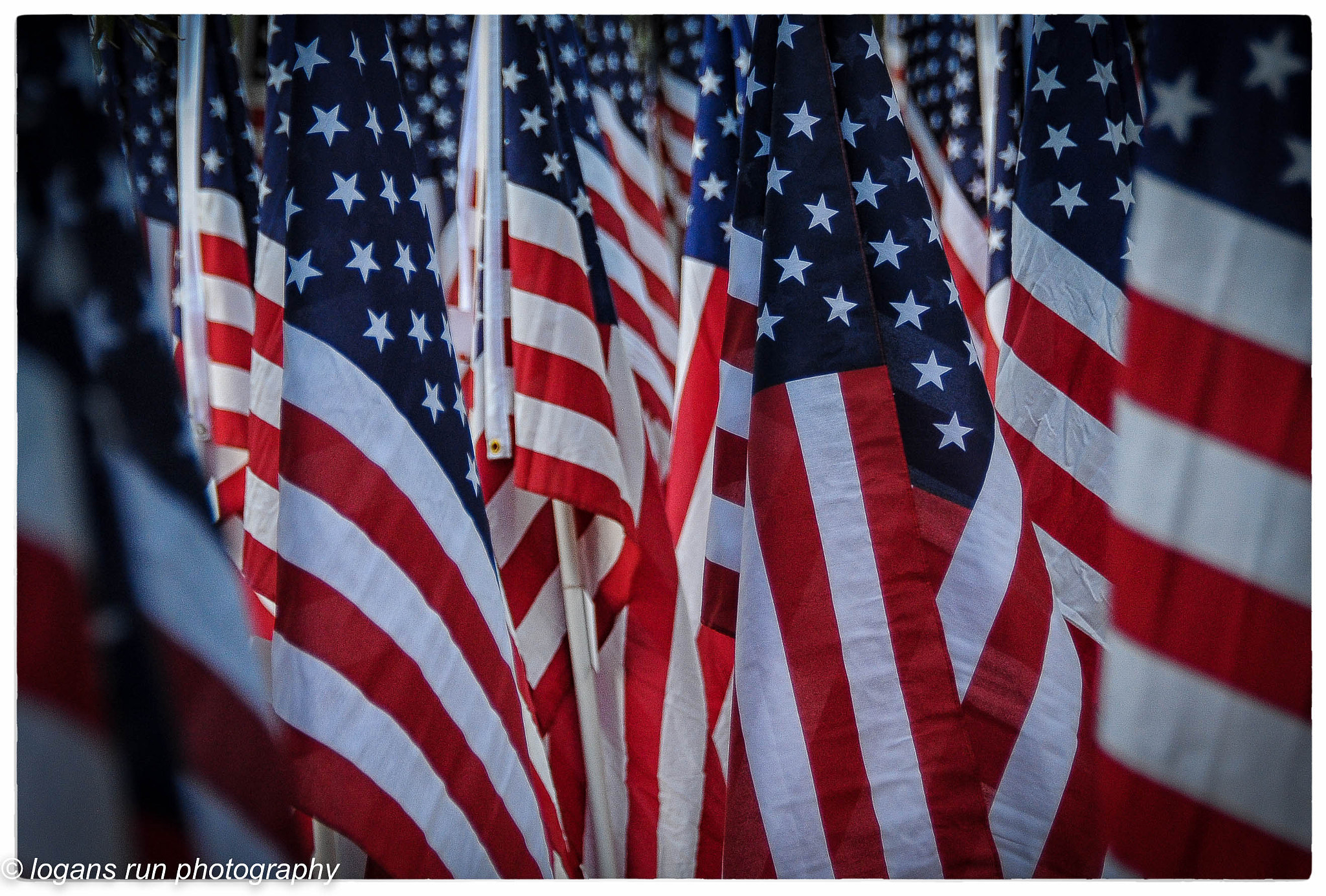 Nikon D300 sample photo. Flags at cathedral city park photography