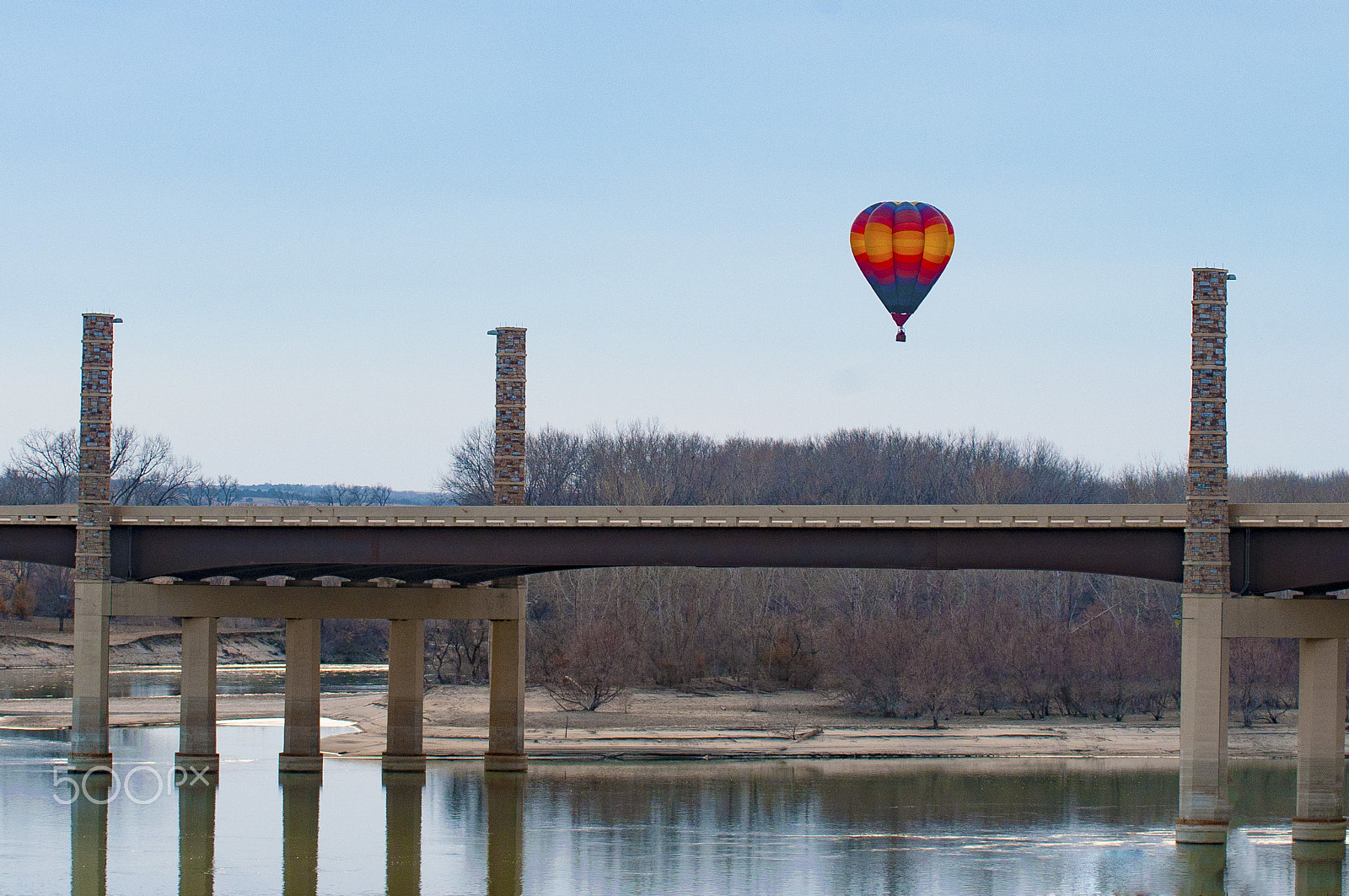 Nikon AF-S Nikkor 70-200mm F2.8G ED VR II sample photo. Yankton bridge photography