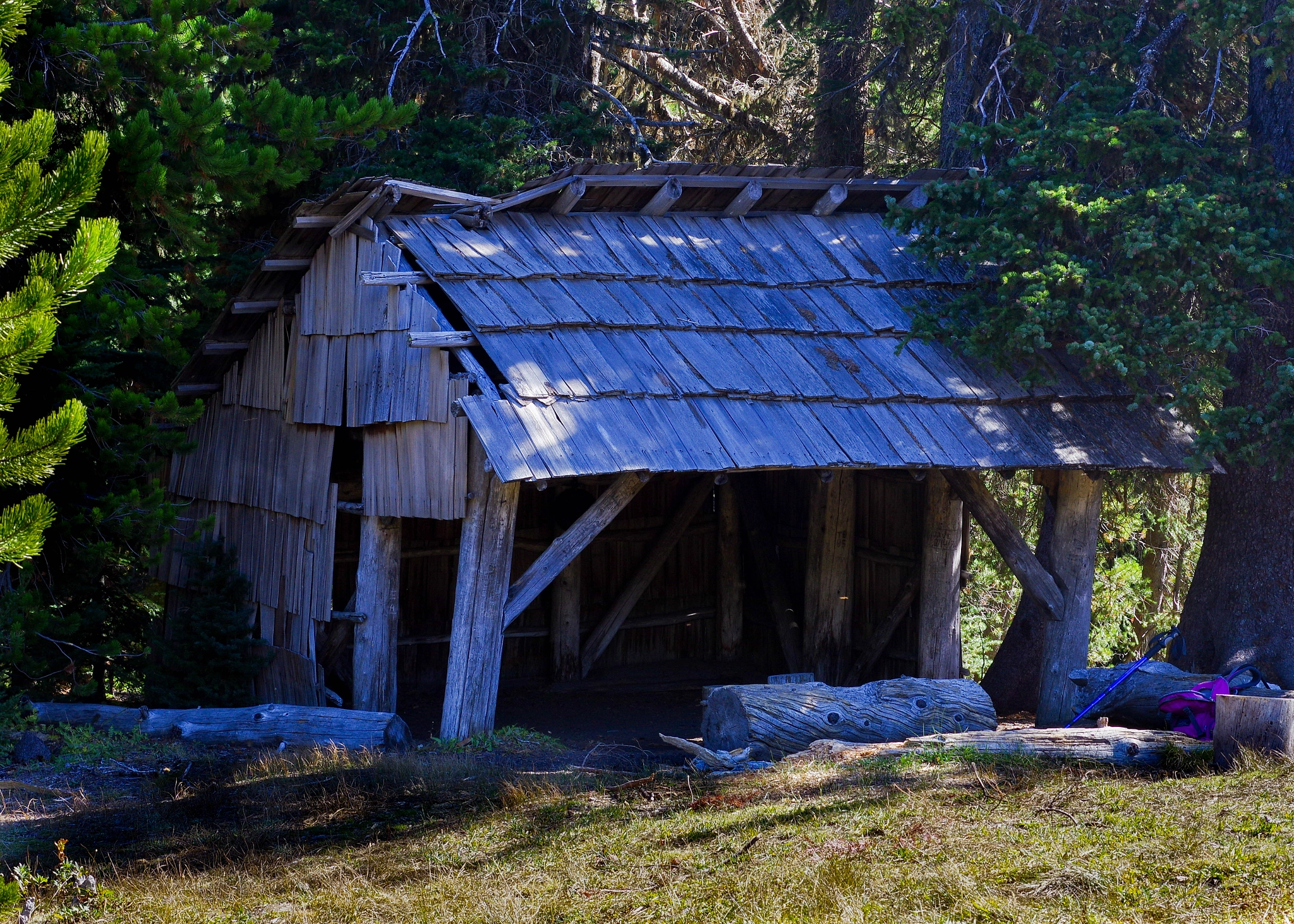 Pentax K-3 sample photo. Elk meadows shelter photography