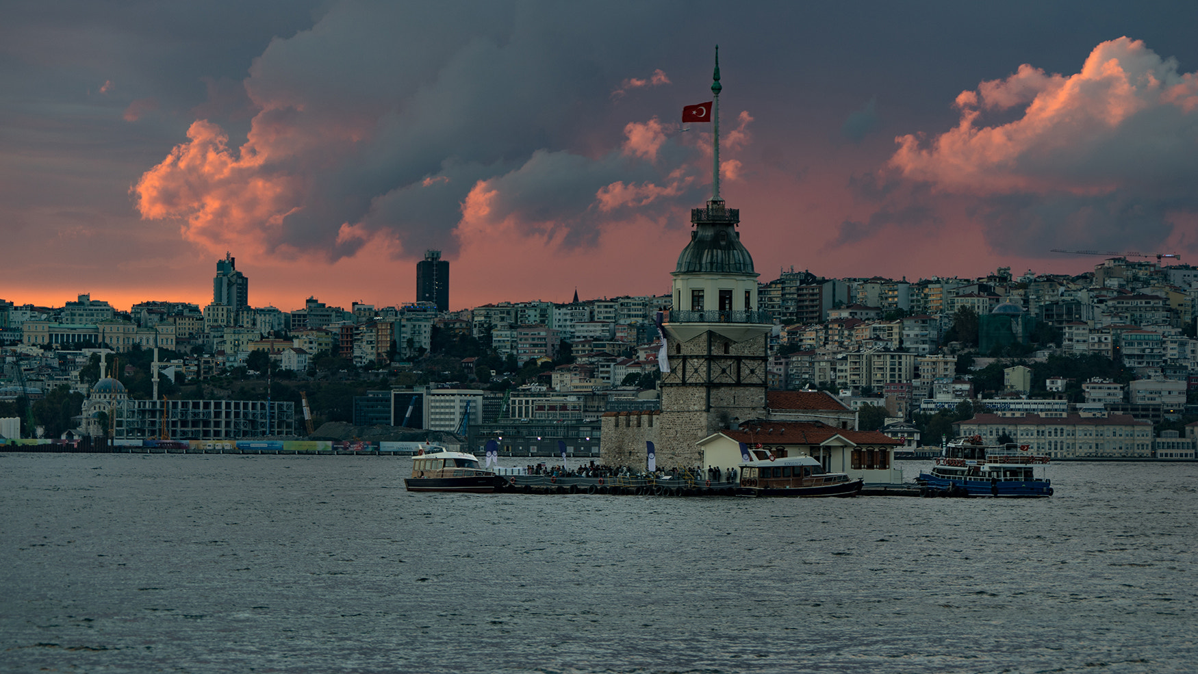 Sony 70-400mm F4-5.6 G SSM II sample photo. Kız kulesi photography