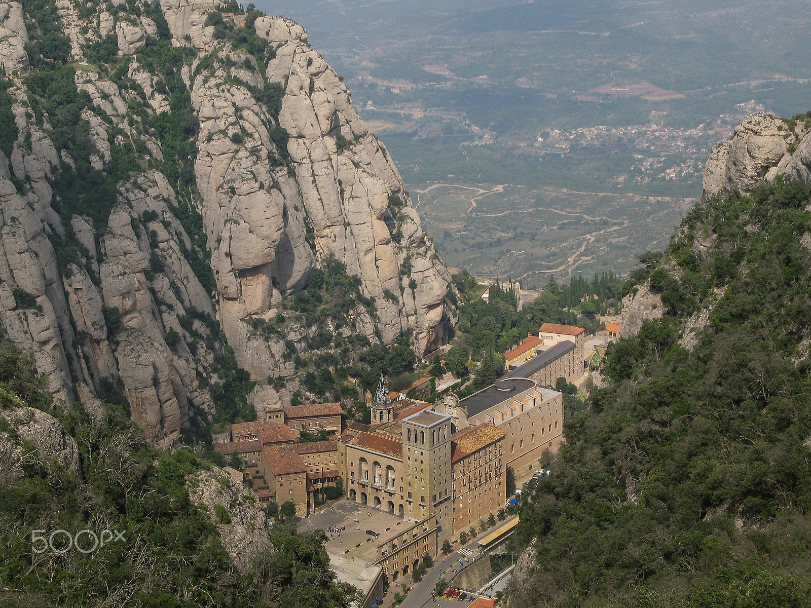 Canon POWERSHOT G7 sample photo. Montserrat monastery, spain photography
