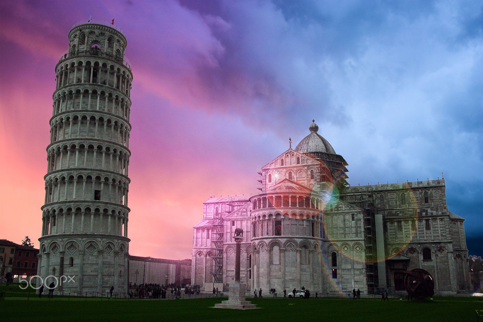Canon EOS 450D (EOS Rebel XSi / EOS Kiss X2) sample photo. Pisa color explosion photography