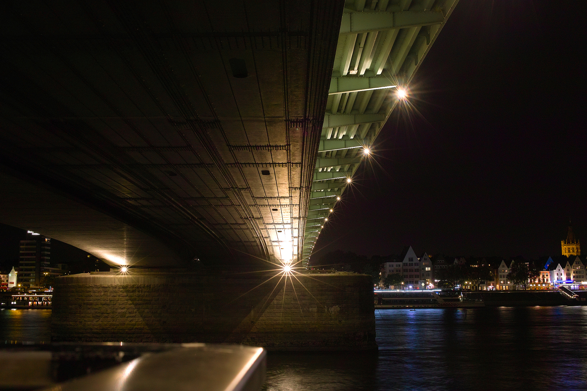Sigma DP2s sample photo. Undr the bridge with rhyen river photography