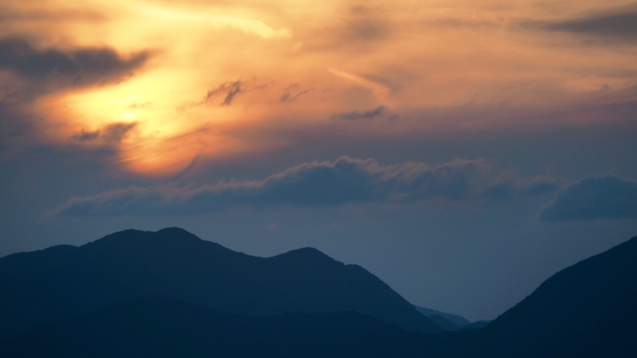 Olympus OM-D E-M5 II sample photo. Misaki point sunset photography