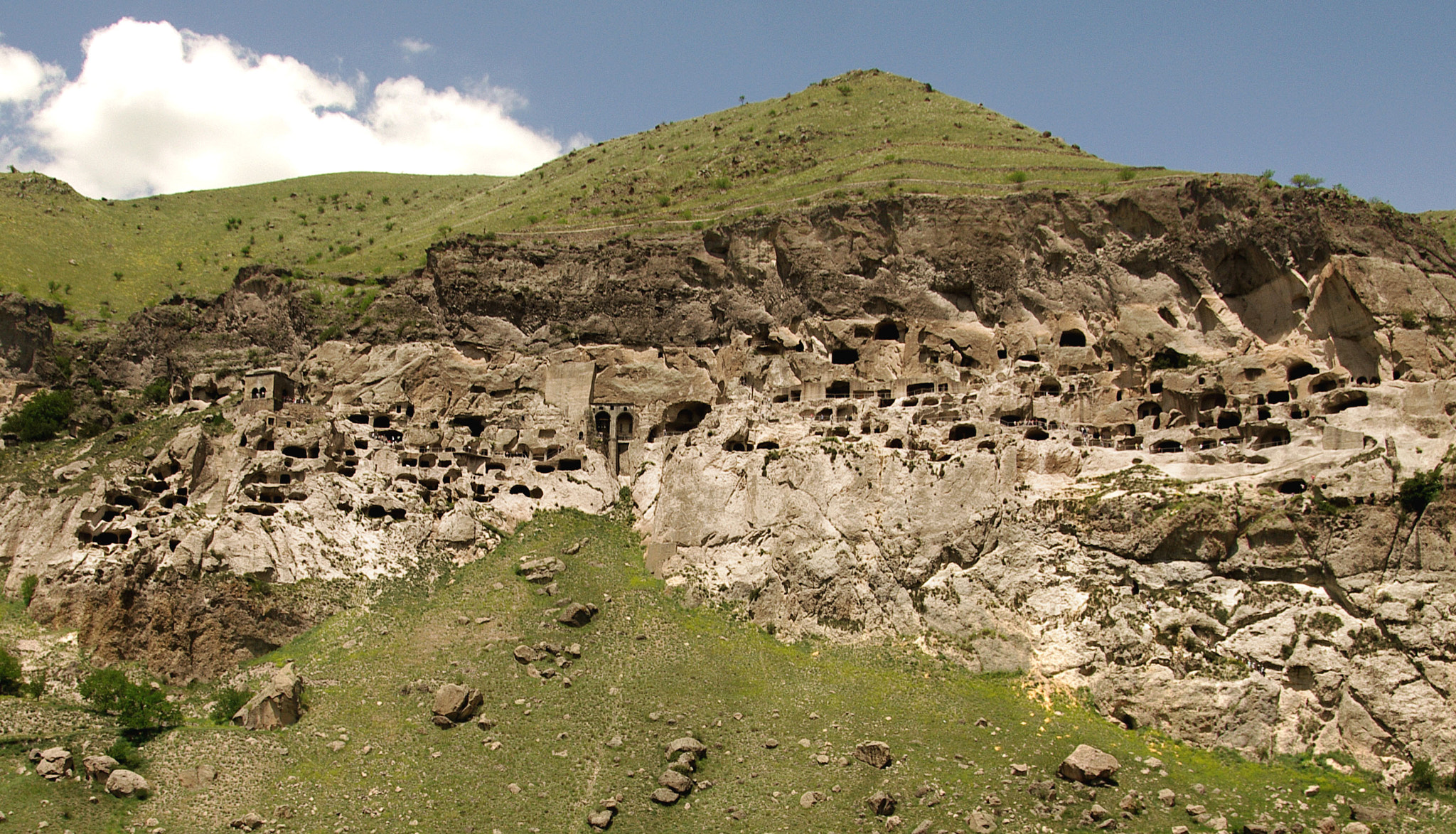 Pentax K-7 + Pentax smc DA 17-70mm F4.0 AL (IF) SDM sample photo. Vardzia monastery,georgia... photography