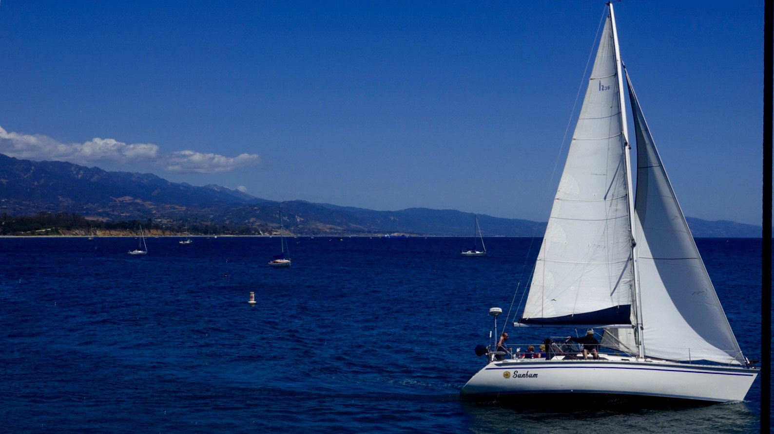 Sony Cyber-shot DSC-RX10 III sample photo. The santa barbara beach photography