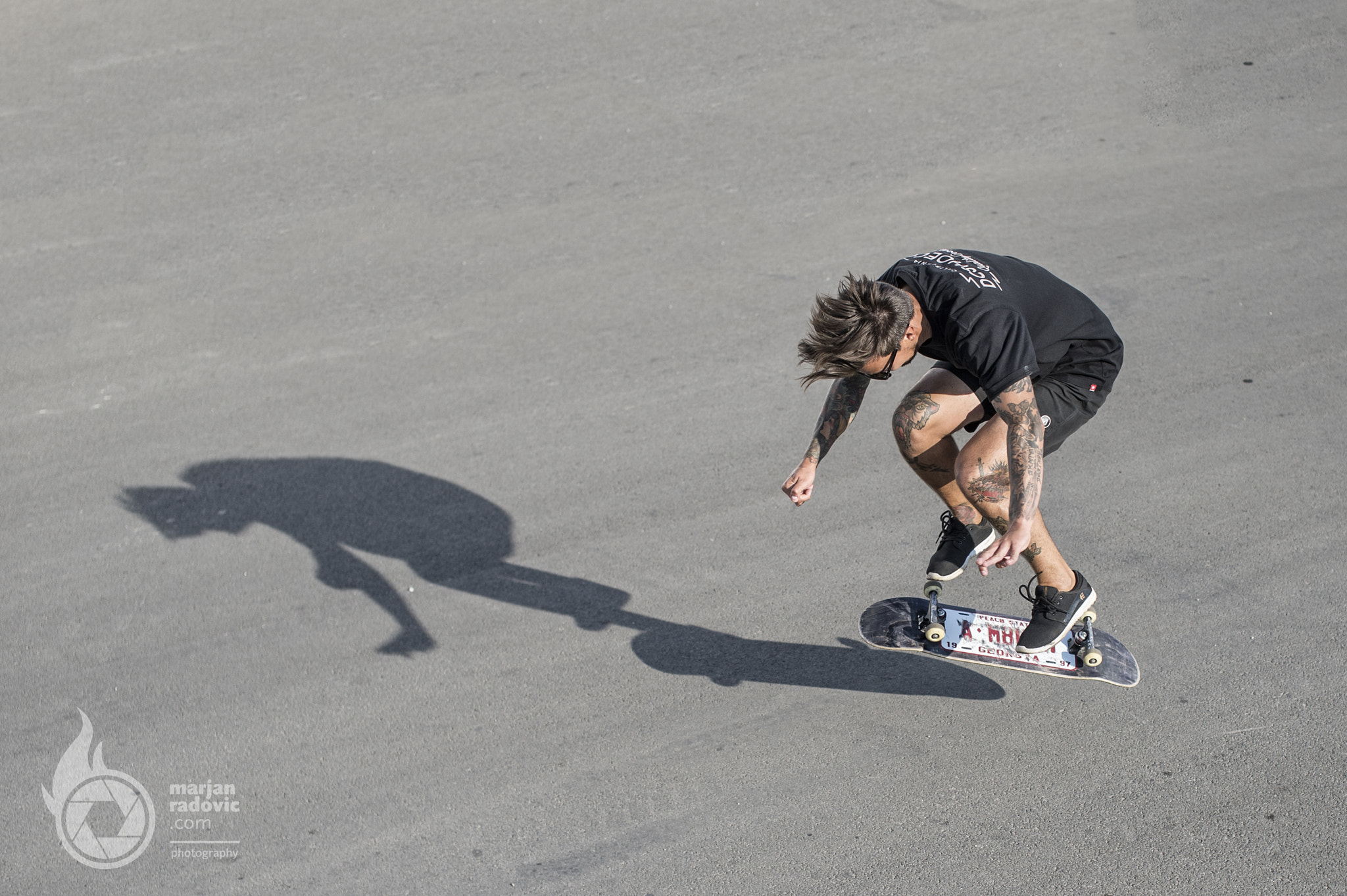 Sigma 50mm F1.4 EX DG HSM sample photo. Shadow sk8 photography