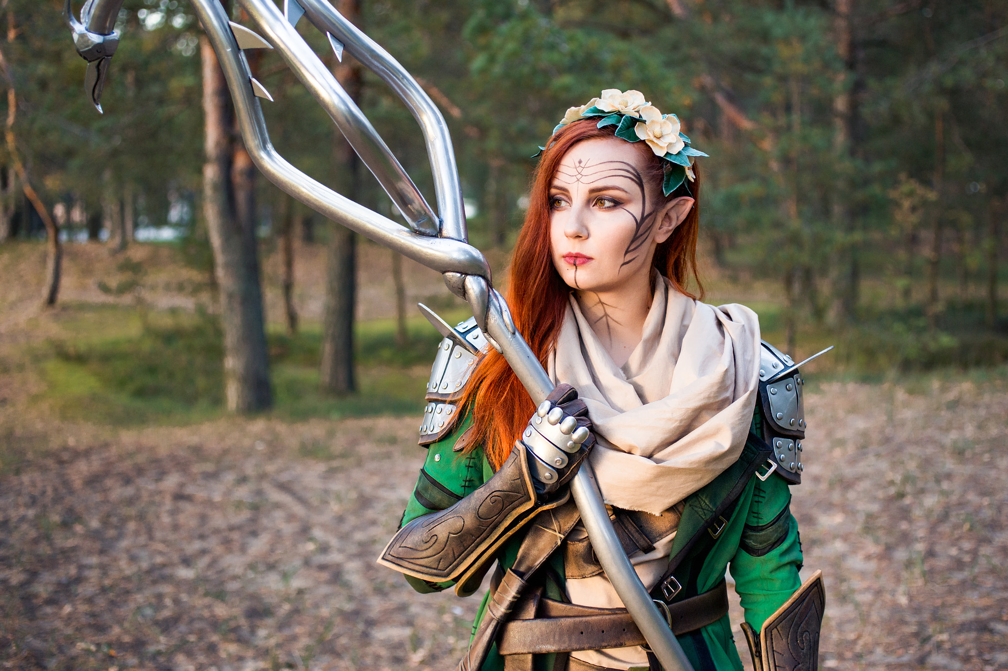 Canon EF 50mm F2.5 Macro sample photo. Fleur d. lis - elf cosplay photography