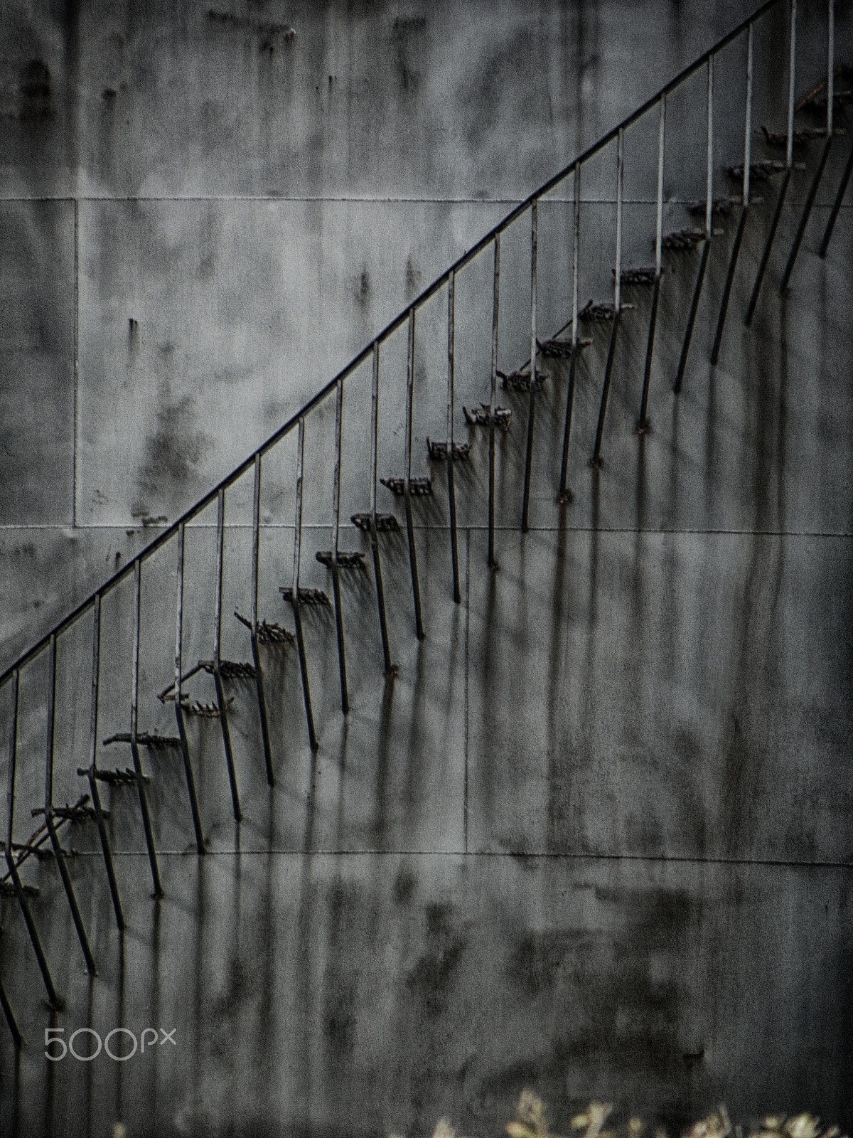Kodak EasyShare Z981 sample photo. A stair photography