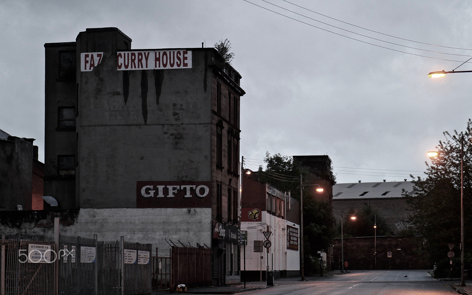 Panasonic Leica DG Nocticron 42.5mm F1.2 ASPH OIS sample photo. Life goes on in the post industrial city p photography