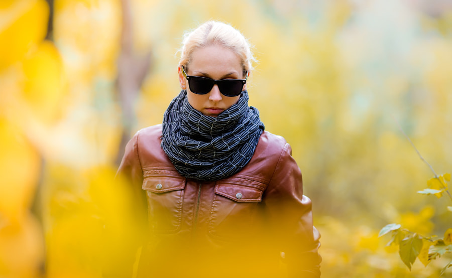 Canon EOS 5D + Canon EF 135mm F2L USM sample photo. Yellow autumn color photography