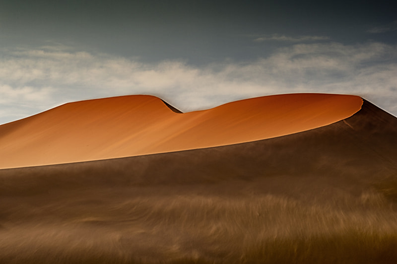 AF Zoom-Micro Nikkor 70-180mm f/4.5-5.6D ED sample photo. Namibia's dune photography