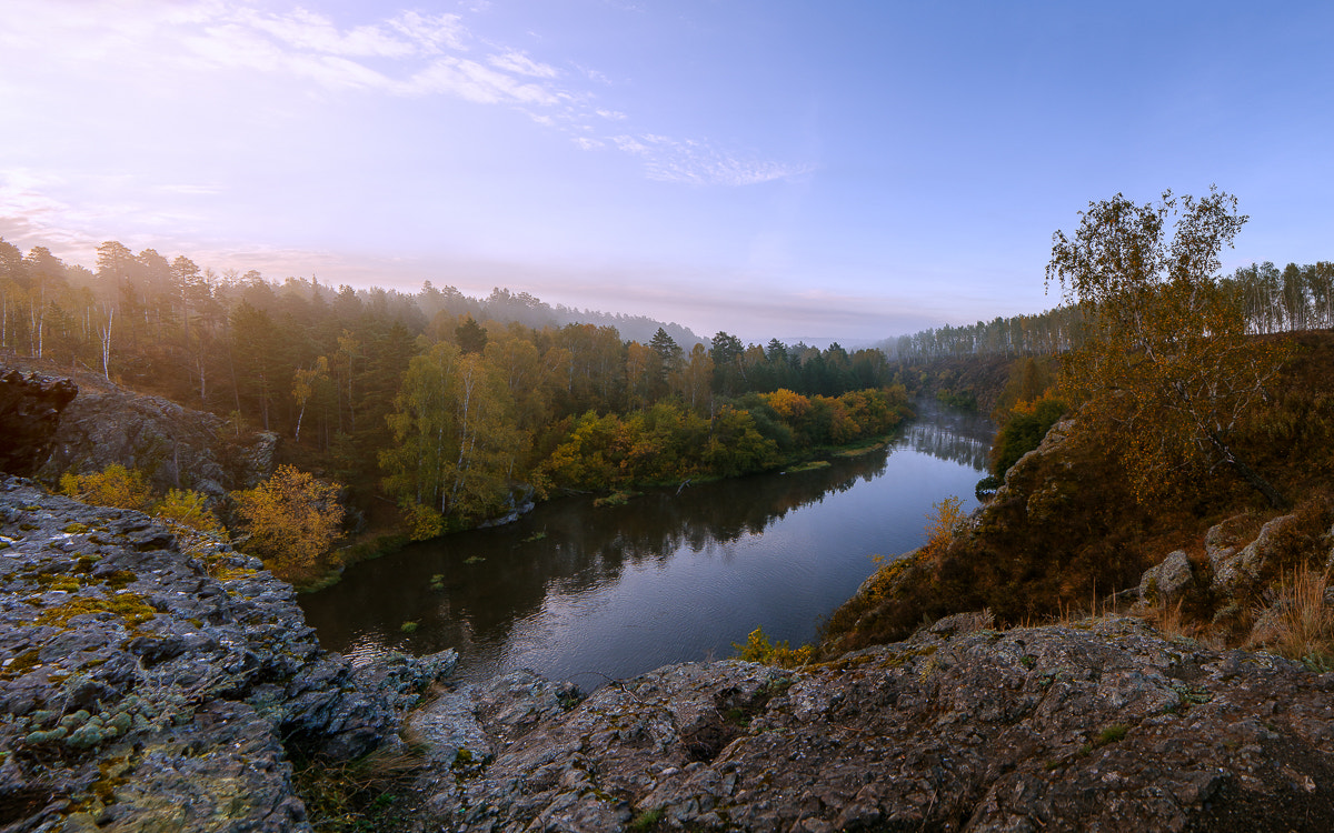 Samyang 14mm F2.8 ED AS IF UMC sample photo. Miass river photography
