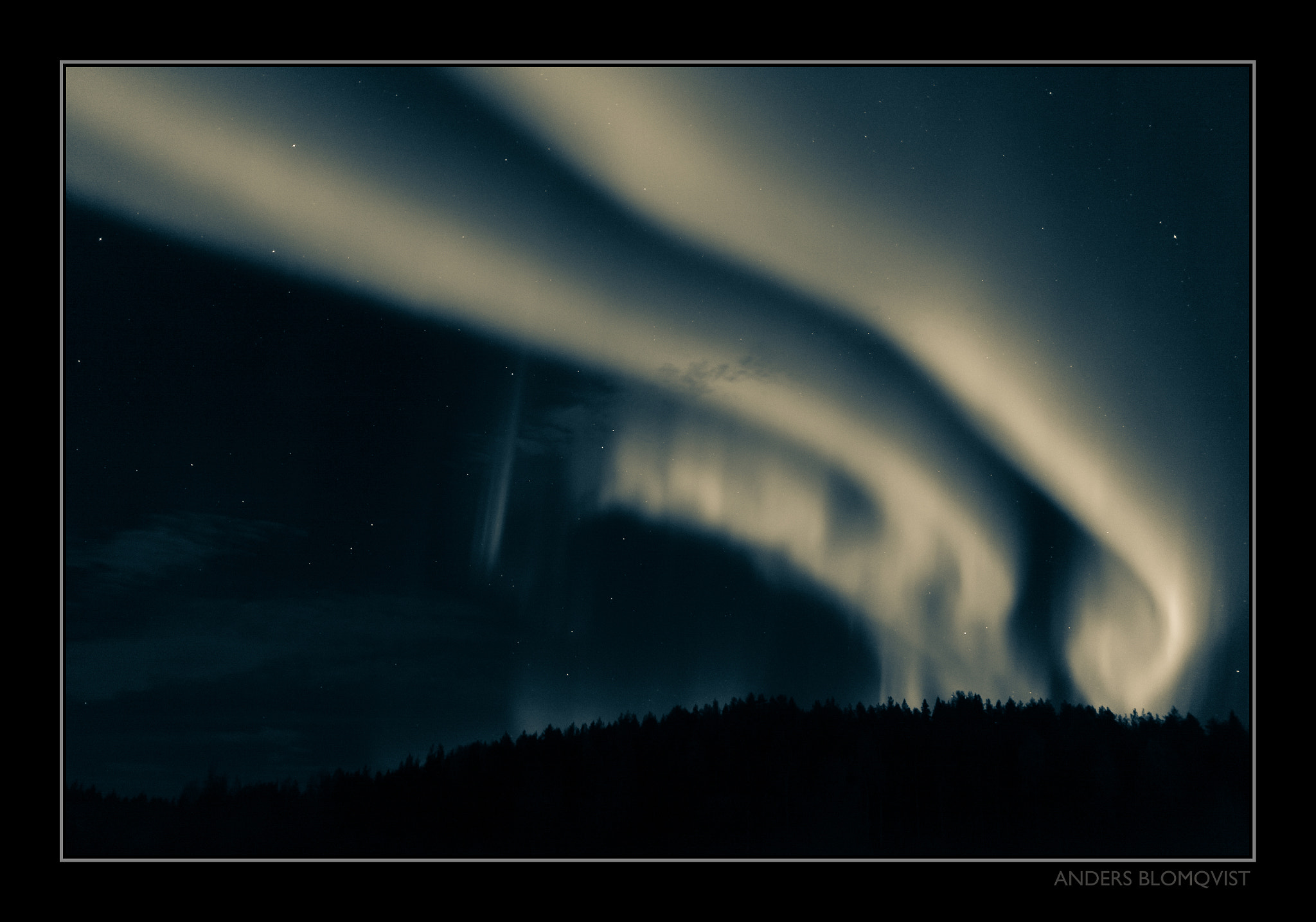 Canon EOS 50D sample photo. Toned aurora photography