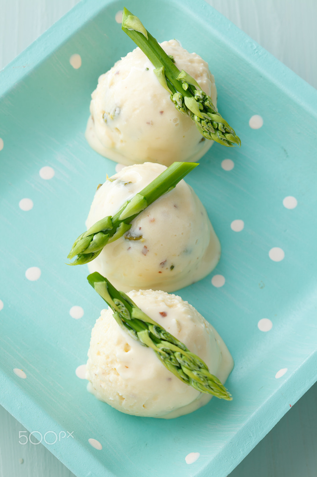 Canon TS-E 90mm F2.8 Tilt-Shift sample photo. Green asparagus sorbet photography