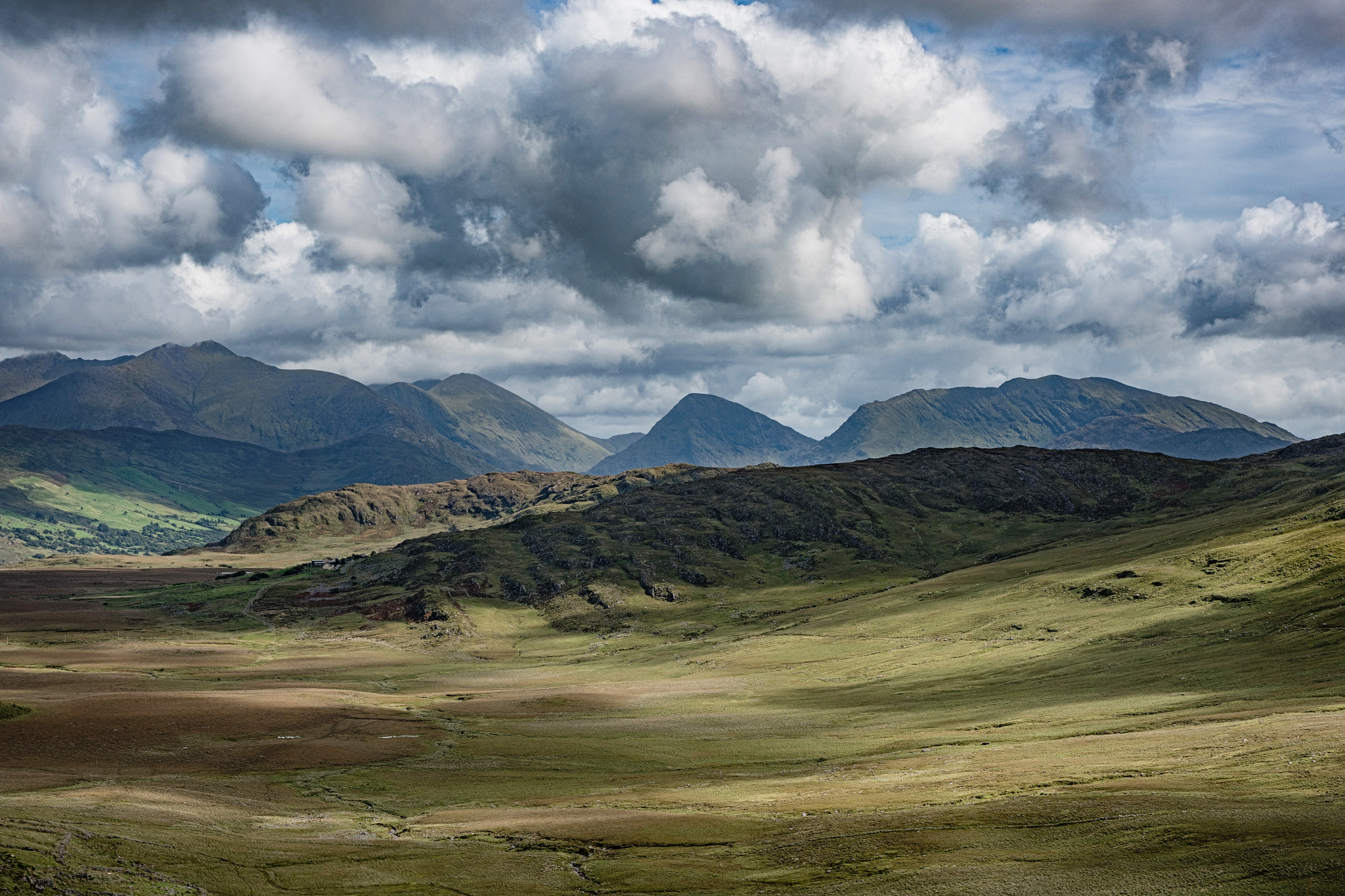 Nikon D500 sample photo. Mountains on the ring of kerry photography