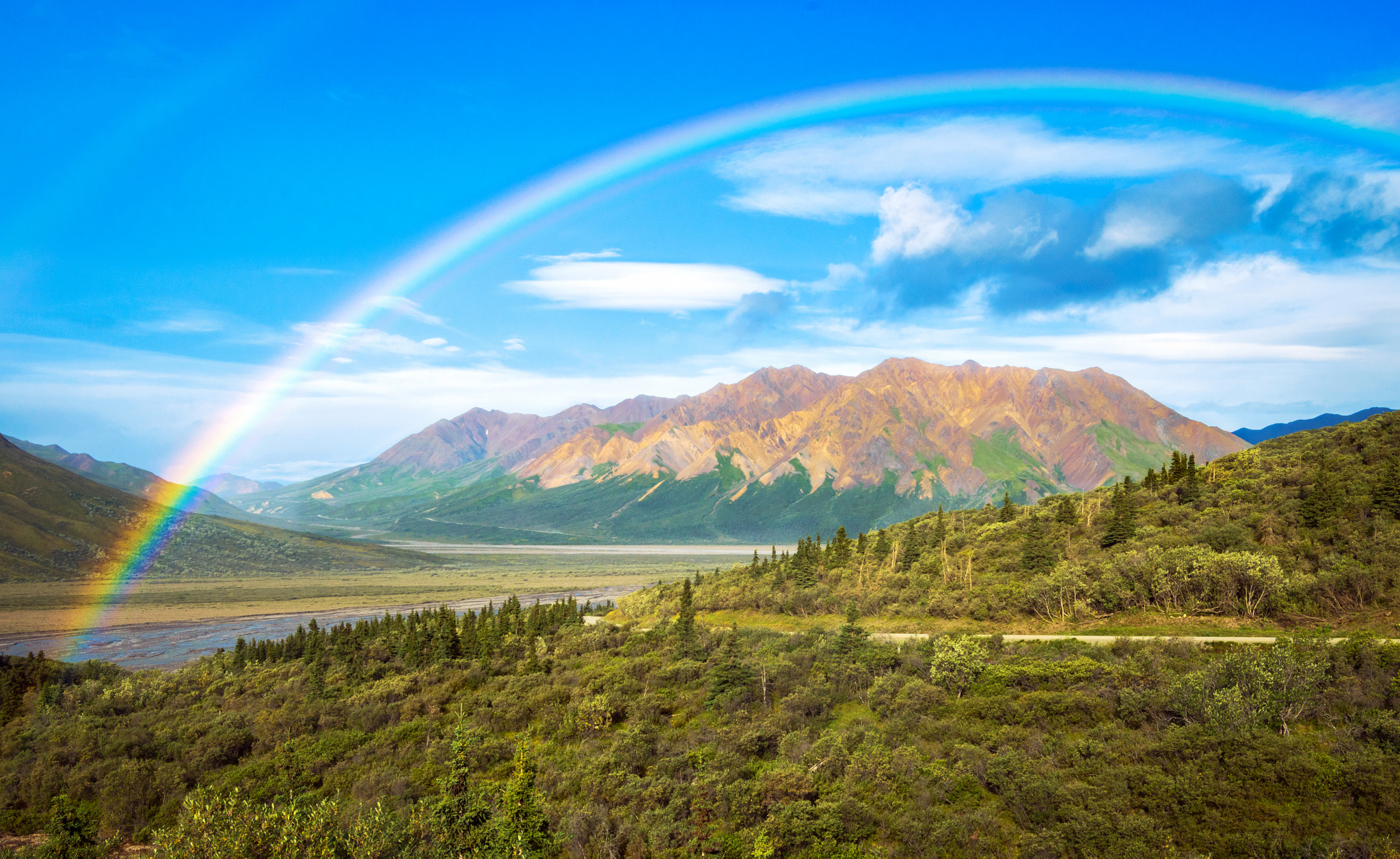 Nikon AF-S Nikkor 24-70mm F2.8E ED VR sample photo. Rainbow connection photography