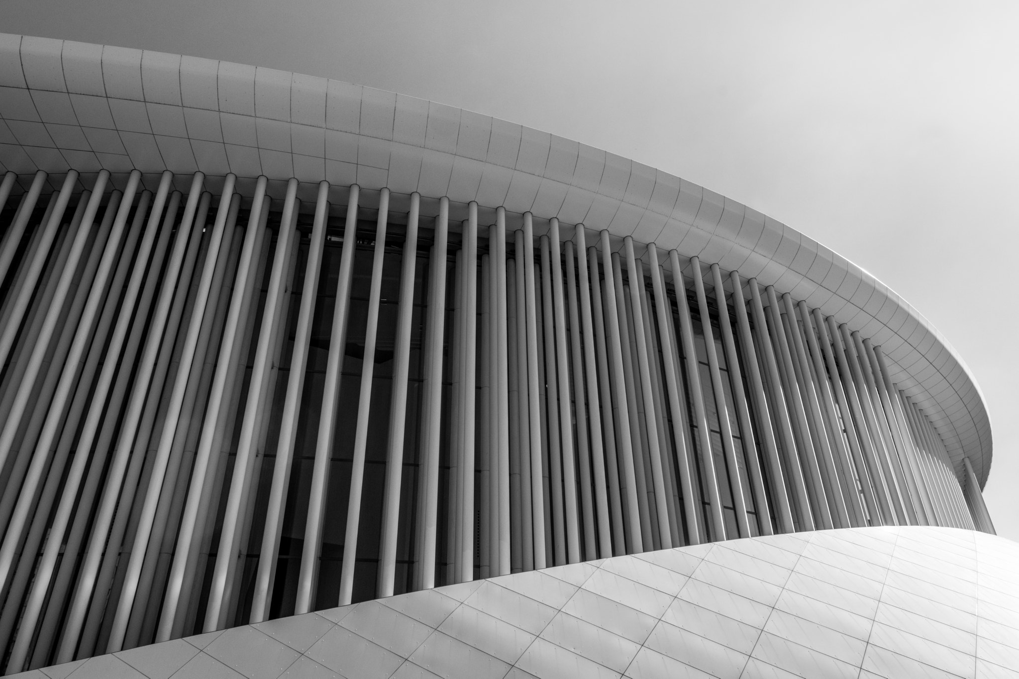 Nikon D3300 + Nikon AF-S Nikkor 17-35mm F2.8D ED-IF sample photo. Philharmonie luxembourg photography