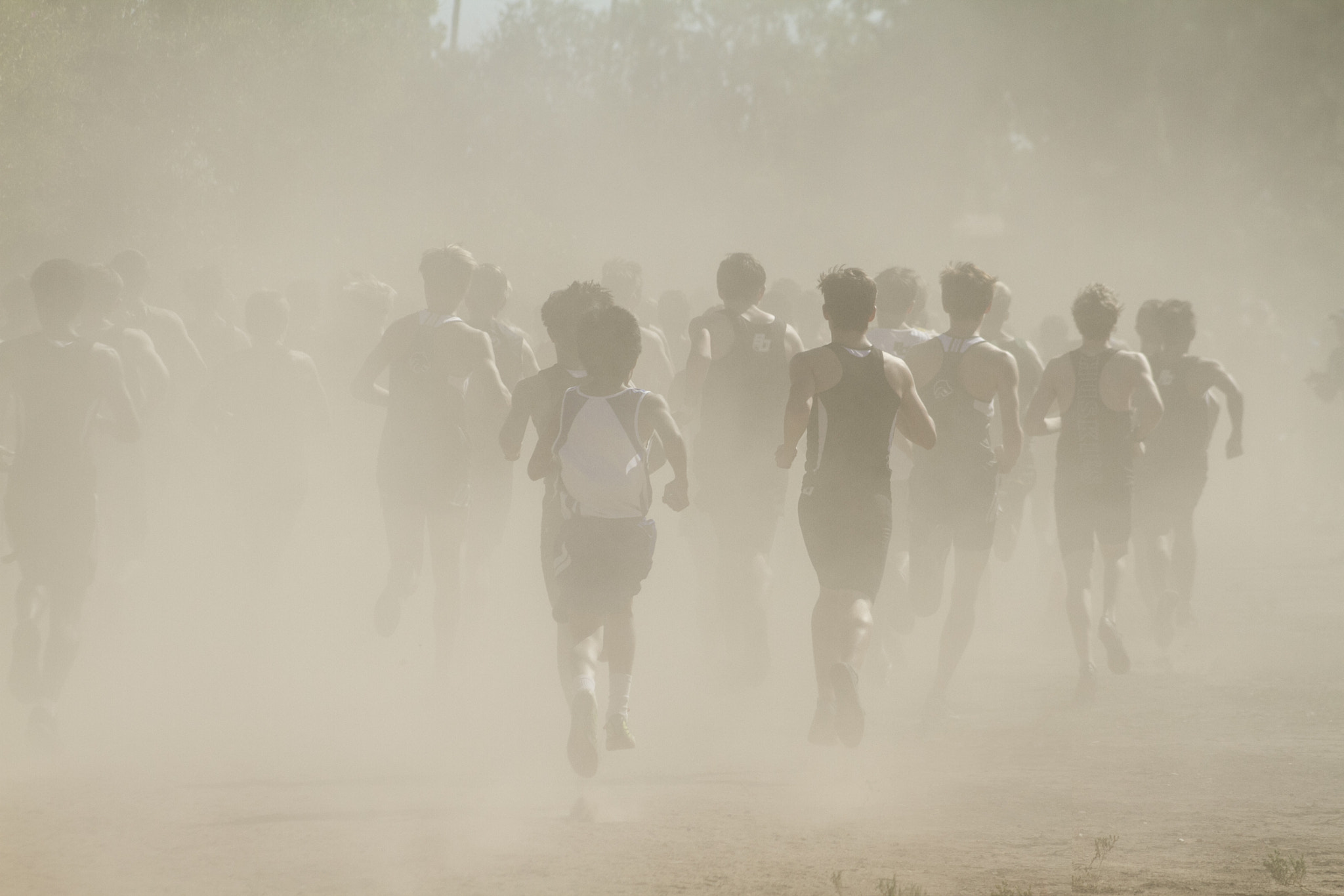 Canon EF 75-300mm f/4-5.6 USM sample photo. Cloud of dust photography