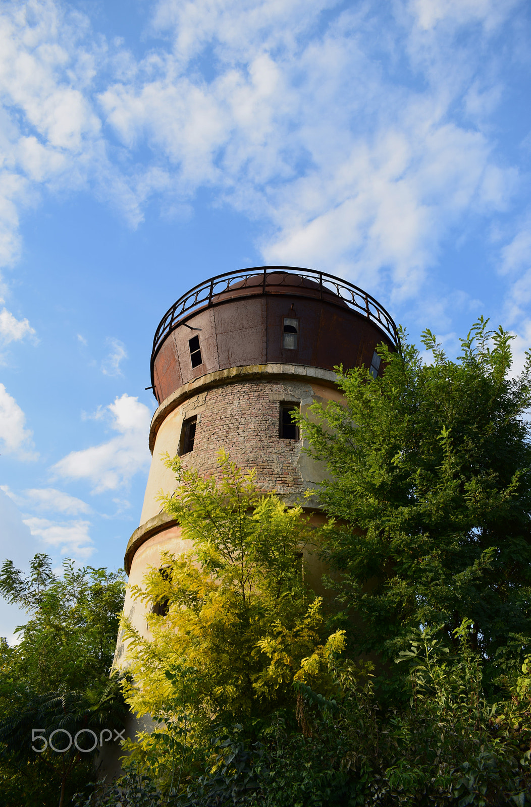 IX-Nikkor 30-60mm f/4-5.6 sample photo. Water tower 3 photography
