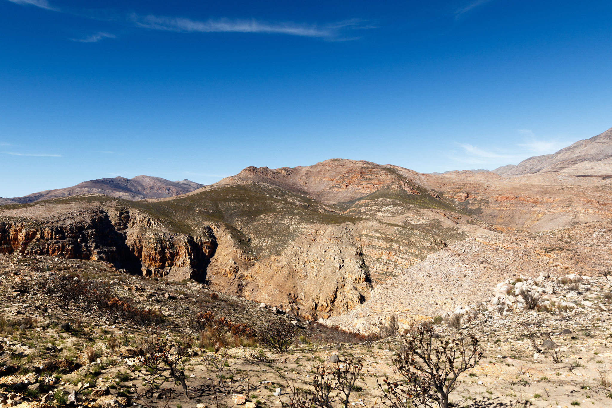 Canon EOS 7D Mark II + Canon EF 300mm f/2.8L sample photo. Death valley in the swartberg pass photography