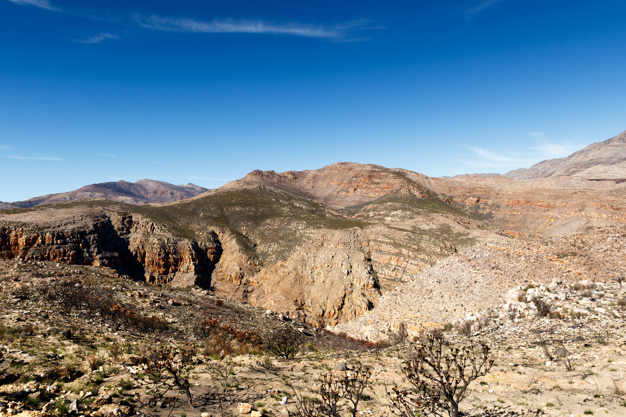Canon EF 300mm f/2.8L sample photo. Death valley in the swartberg pass photography