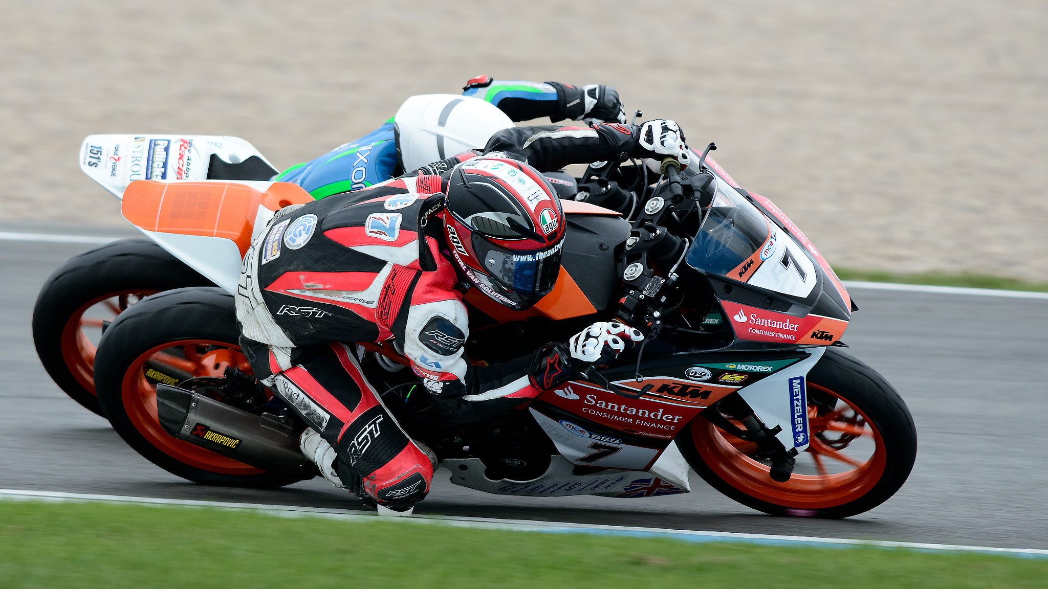 Nikon AF-S Nikkor 300mm F2.8G ED VR II sample photo. #7 aaron wright ktm british junior cup photography