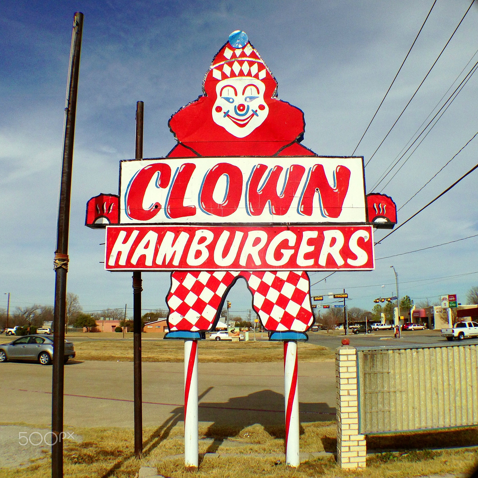 Jag.gr 645 PRO for iPhone sample photo. Clown hamburgers – haltom city, texas photography