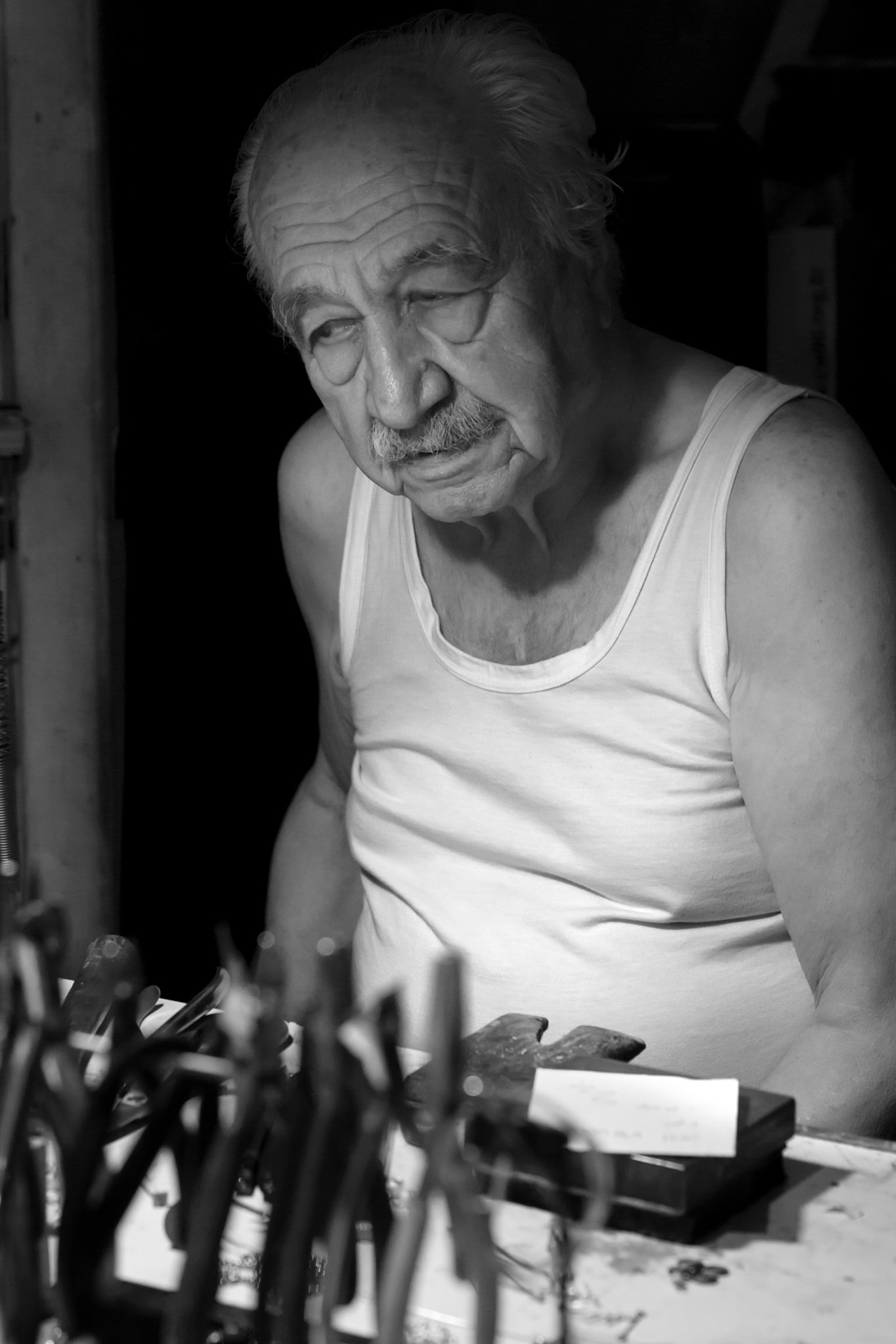 Sigma 24-105mm f/4 DG OS HSM | A sample photo. Manual labor photography