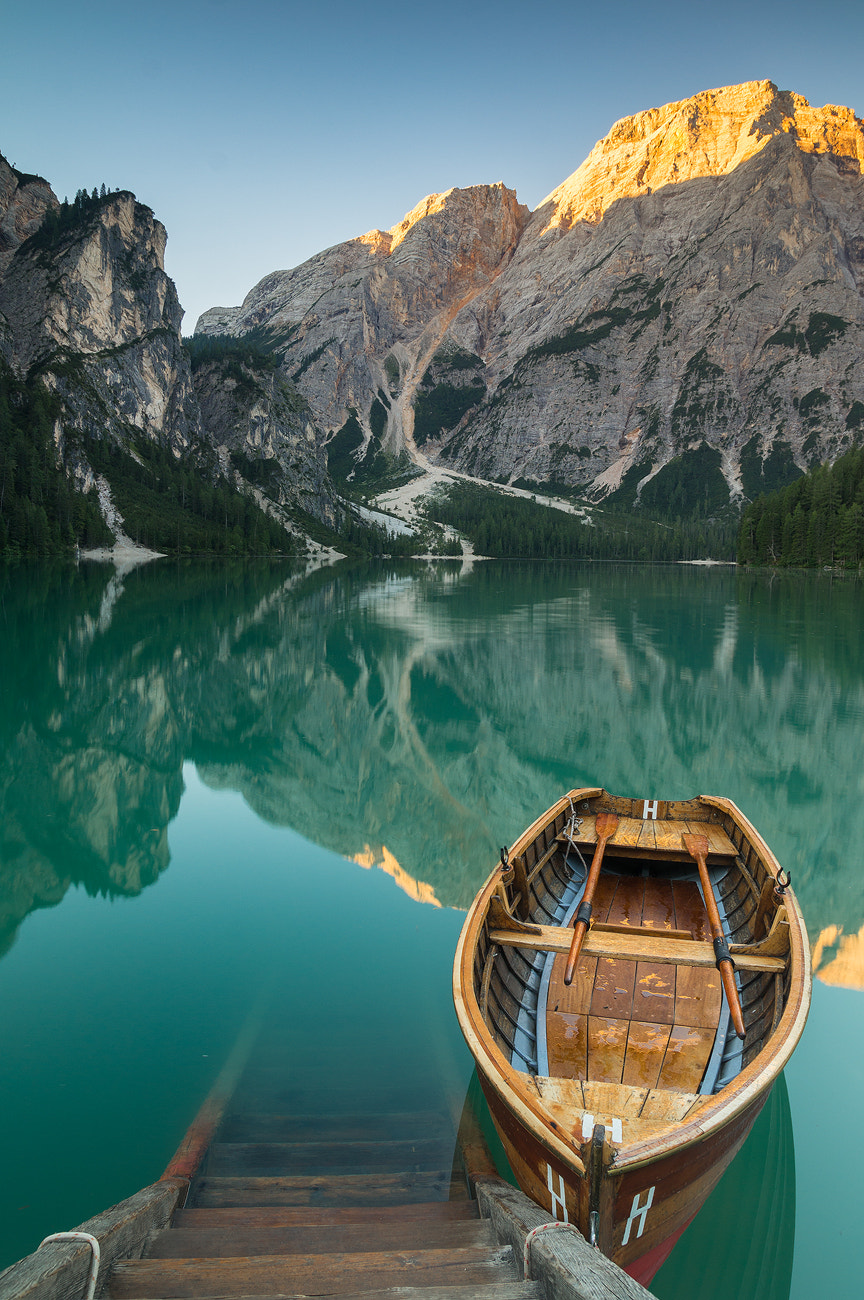 Sony SLT-A57 sample photo. Lago di braies photography