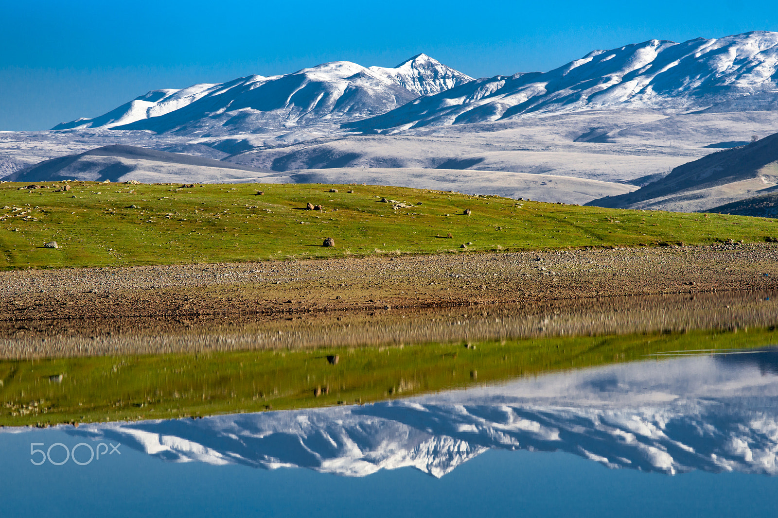 Sony Alpha DSLR-A900 sample photo. Snowy mountains photography