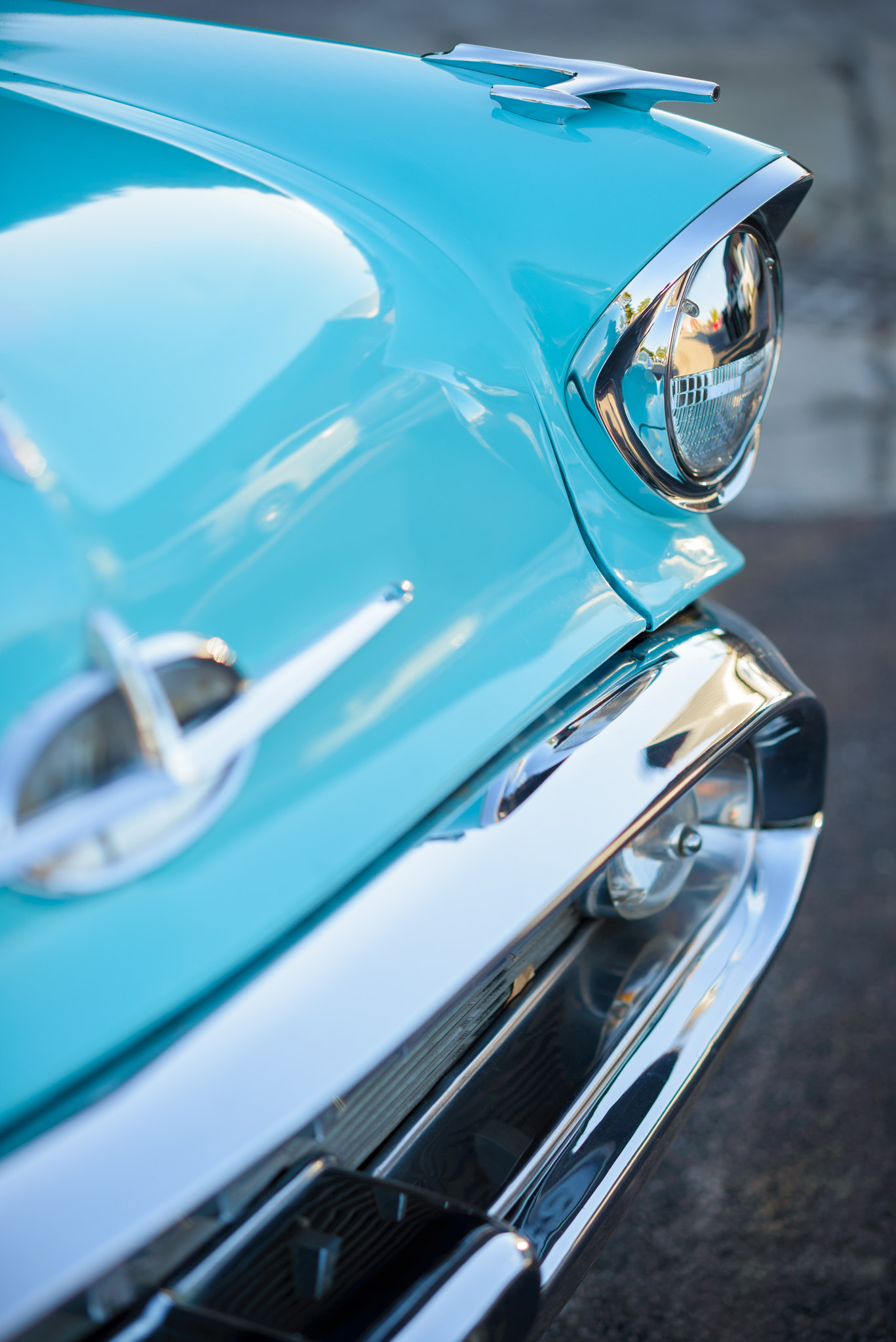 Nikon D600 + Zeiss Milvus 85mm f/1.4 sample photo. 1957 olds super 88 photography