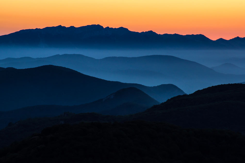 Pentax smc DA* 50-135mm F2.8 ED (IF) SDM sample photo. Aralar sunset photography