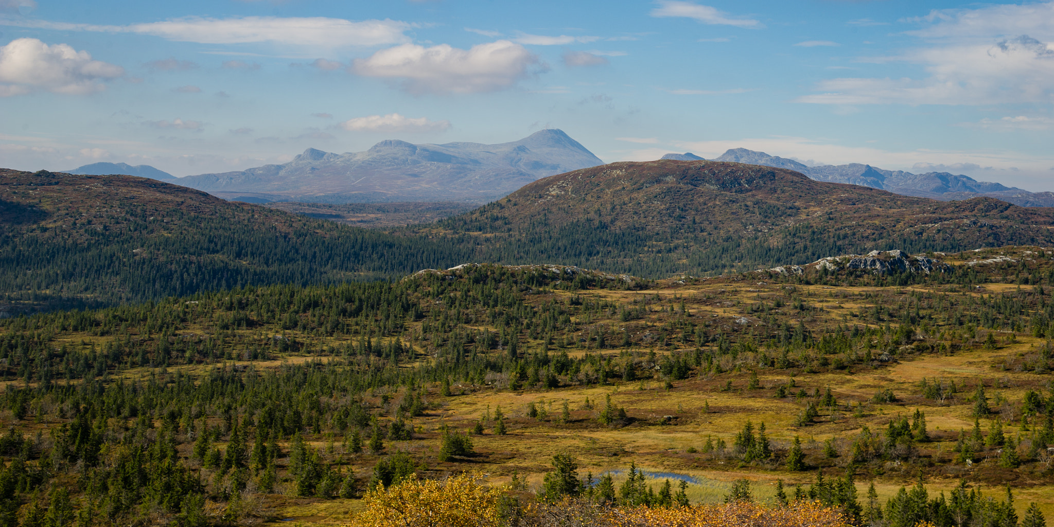 Nikon D3S sample photo. View from venaasfjell photography