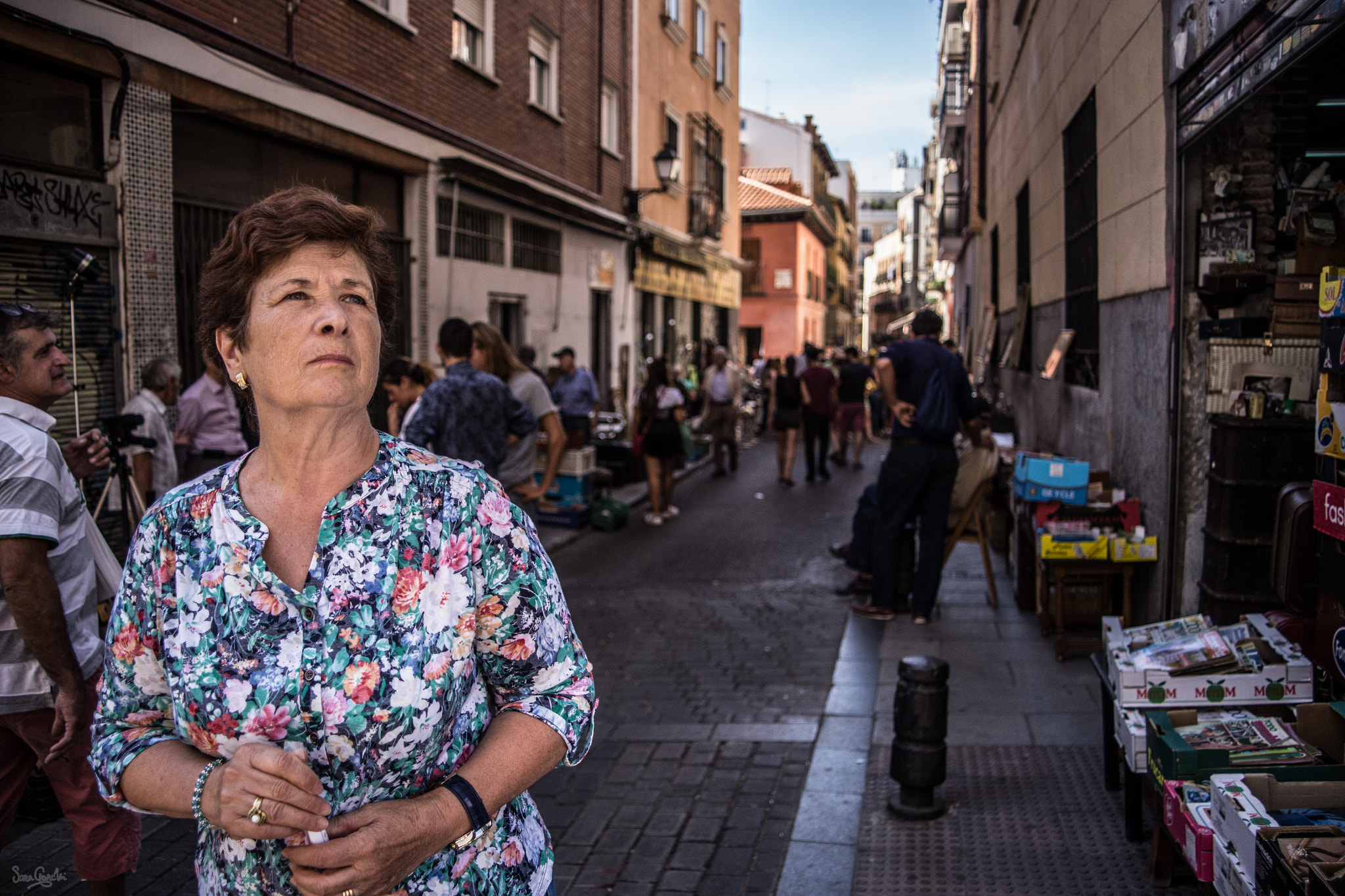 Canon EF 28-80mm f/3.5-5.6 USM sample photo. Domingos de rastro en madrid photography