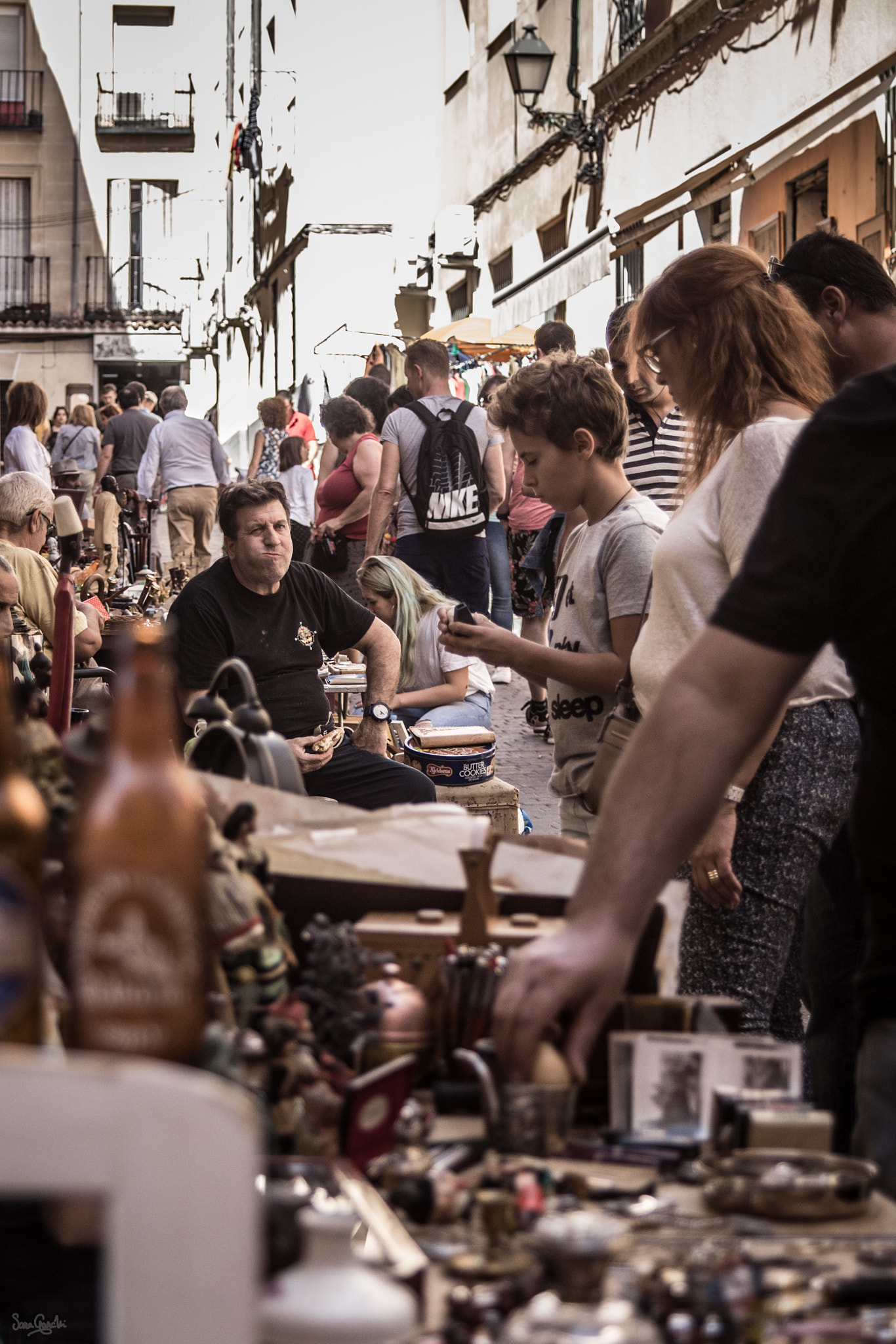 Canon EF 28-80mm f/3.5-5.6 USM sample photo. Domingos de rastro en madrid photography