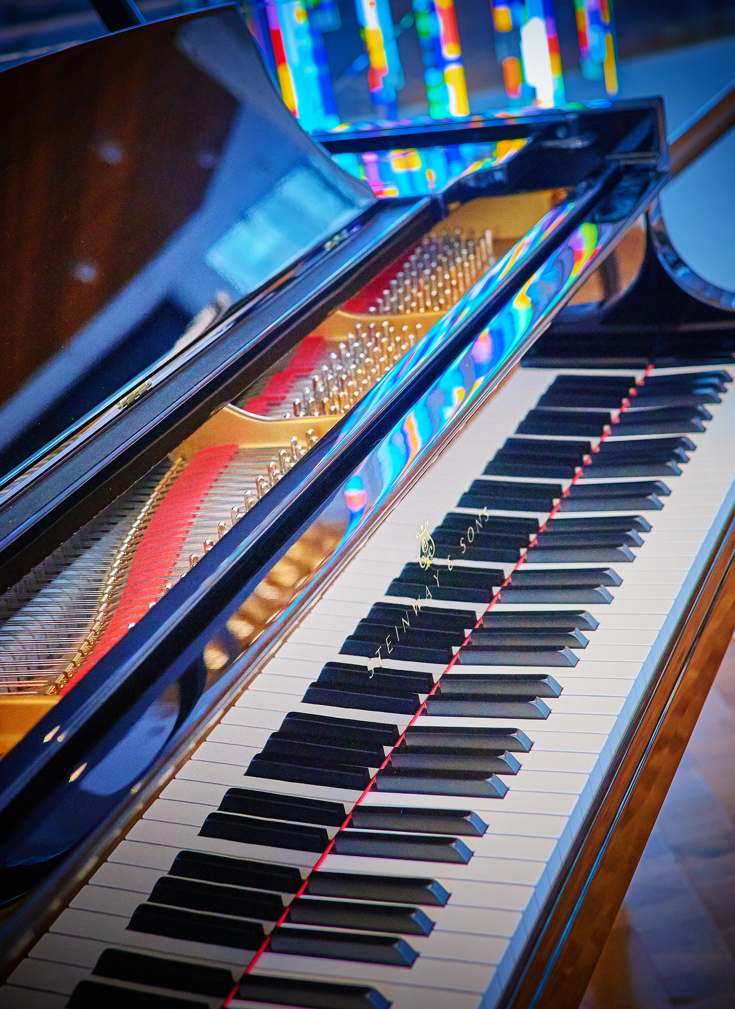 ZEISS Touit 32mm F1.8 sample photo. The steinway rainbow photography