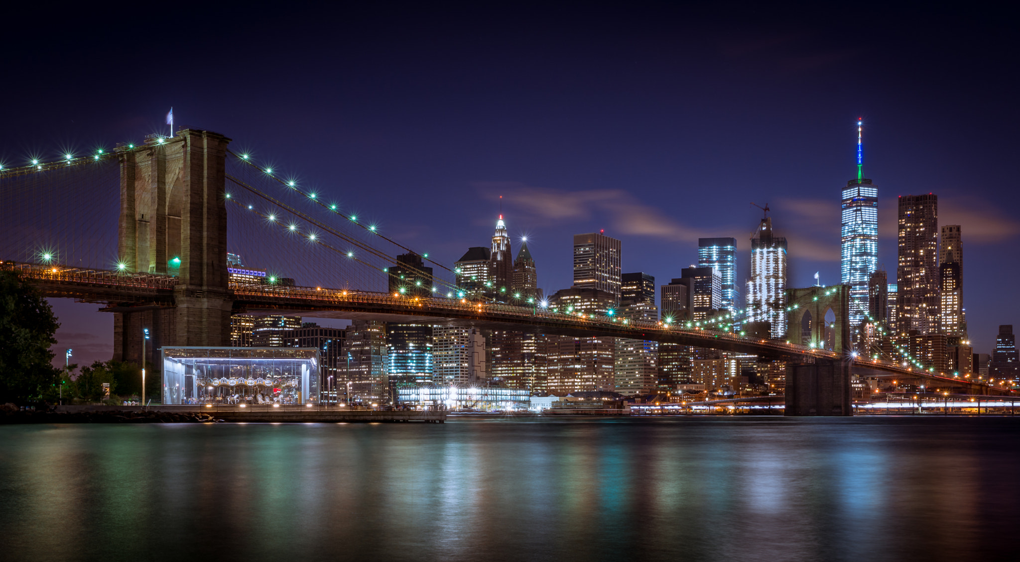 Tamron SP 24-70mm F2.8 Di VC USD sample photo. Js manhatten brooklyn bridge photography