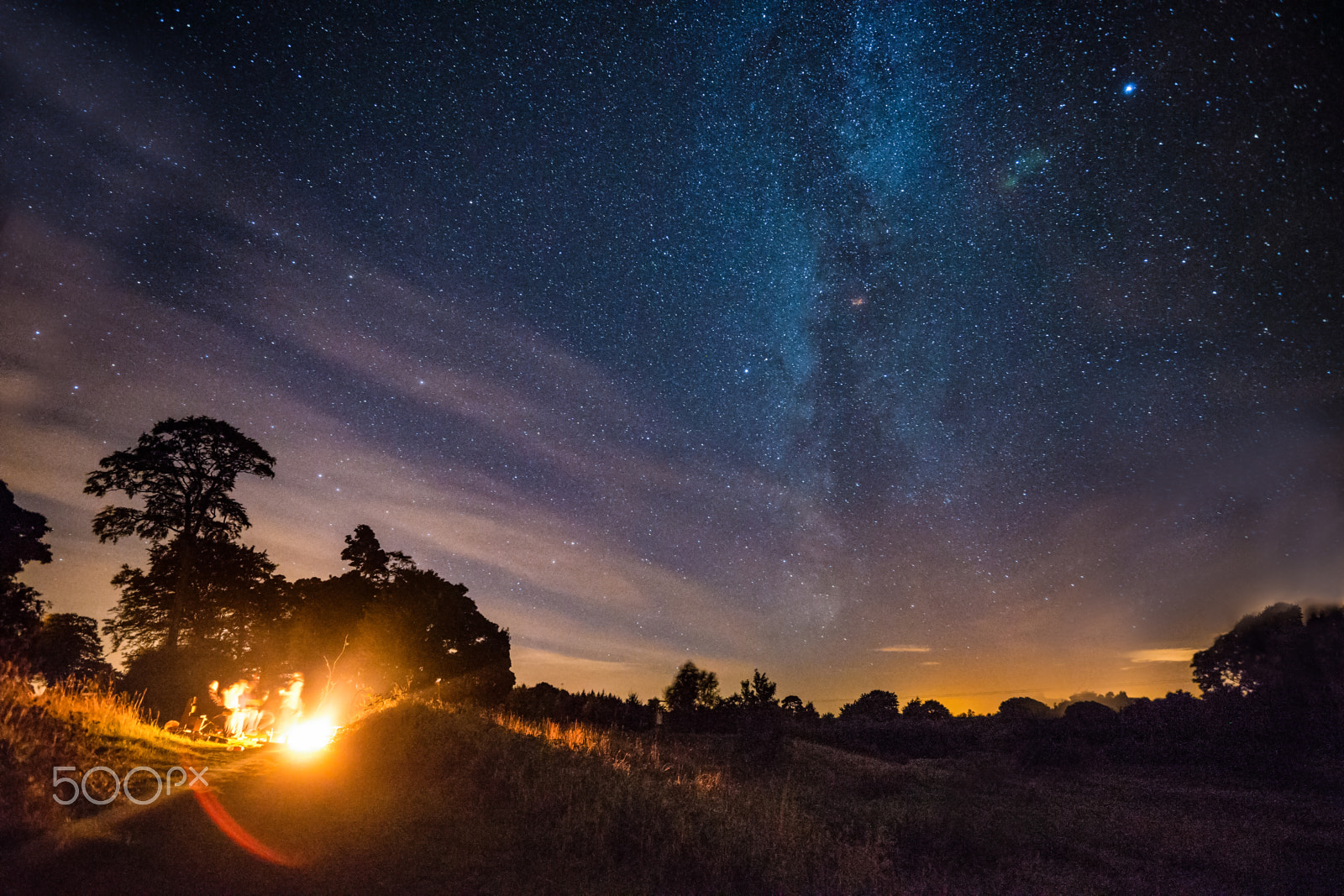 Sony a99 II + Sony Vario-Sonnar T* 16-35mm F2.8 ZA SSM sample photo. Camping under the stars photography