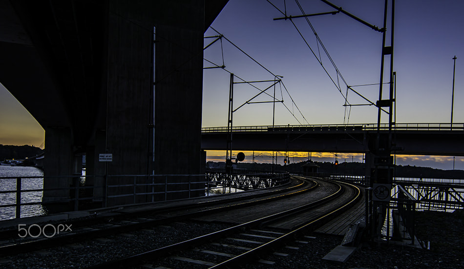 Sony ILCA-77M2 sample photo. The train track photography