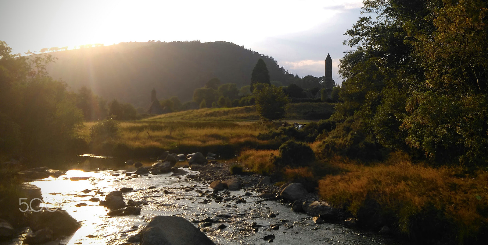 HTC ONE M8S sample photo. Sunset in wicklow photography