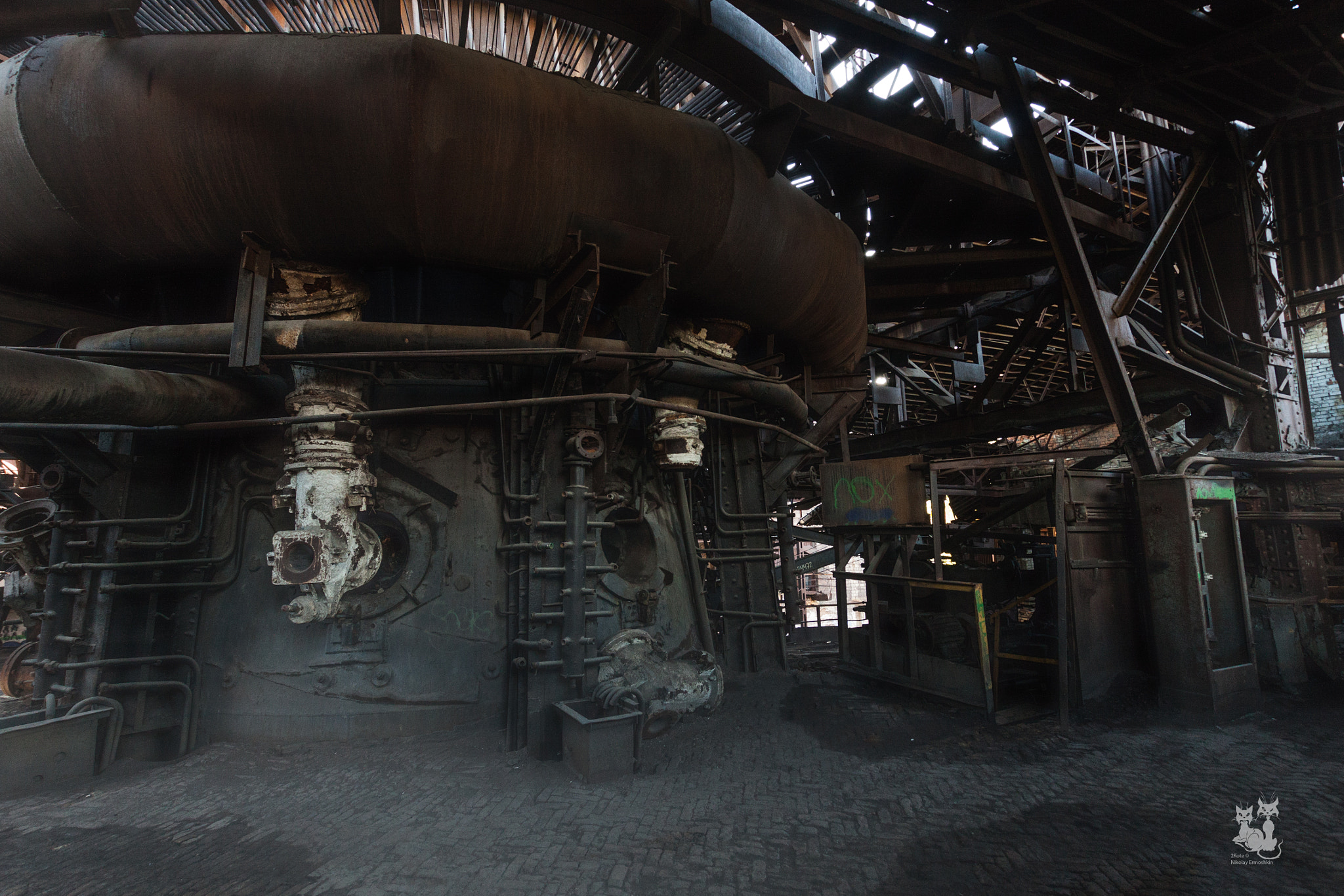 Sigma 10-20mm F3.5 EX DC HSM sample photo. Mashinarium - blast furnace photography