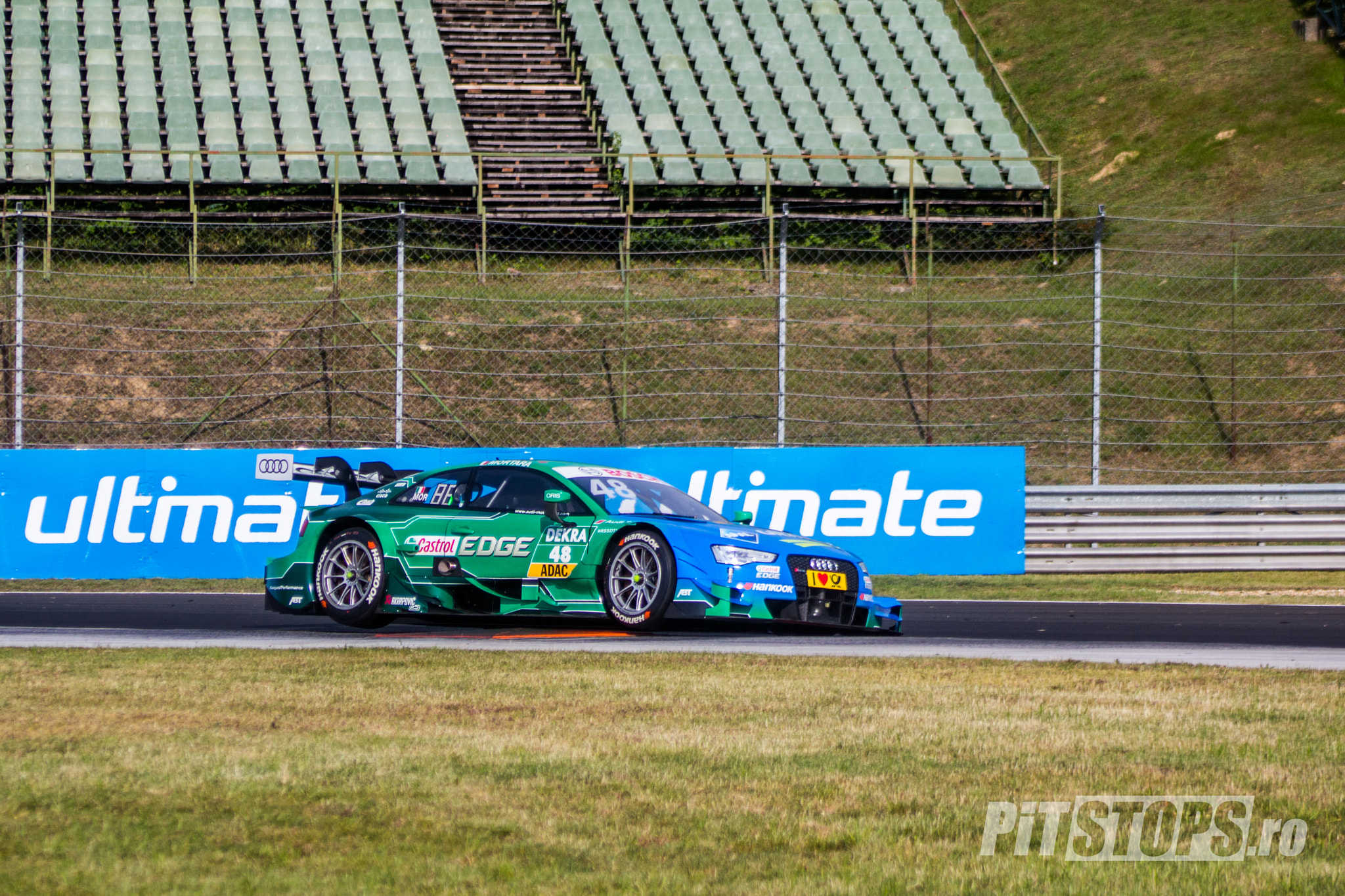 Canon EF 75-300mm f/4-5.6 USM sample photo. Dtm hungaroring - mortara had his back covered photography