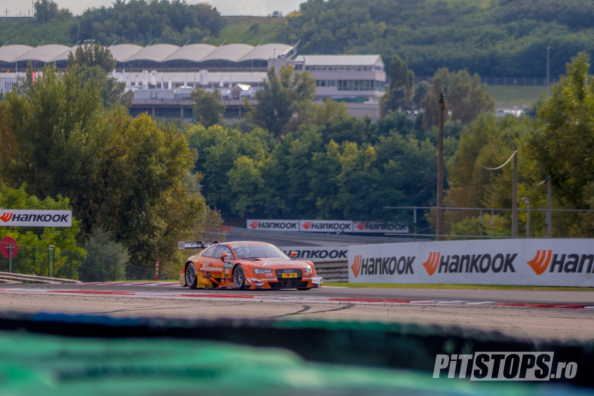 Canon EF 75-300mm f/4-5.6 USM sample photo. Dtm hungaroring - green had the pace to win photography