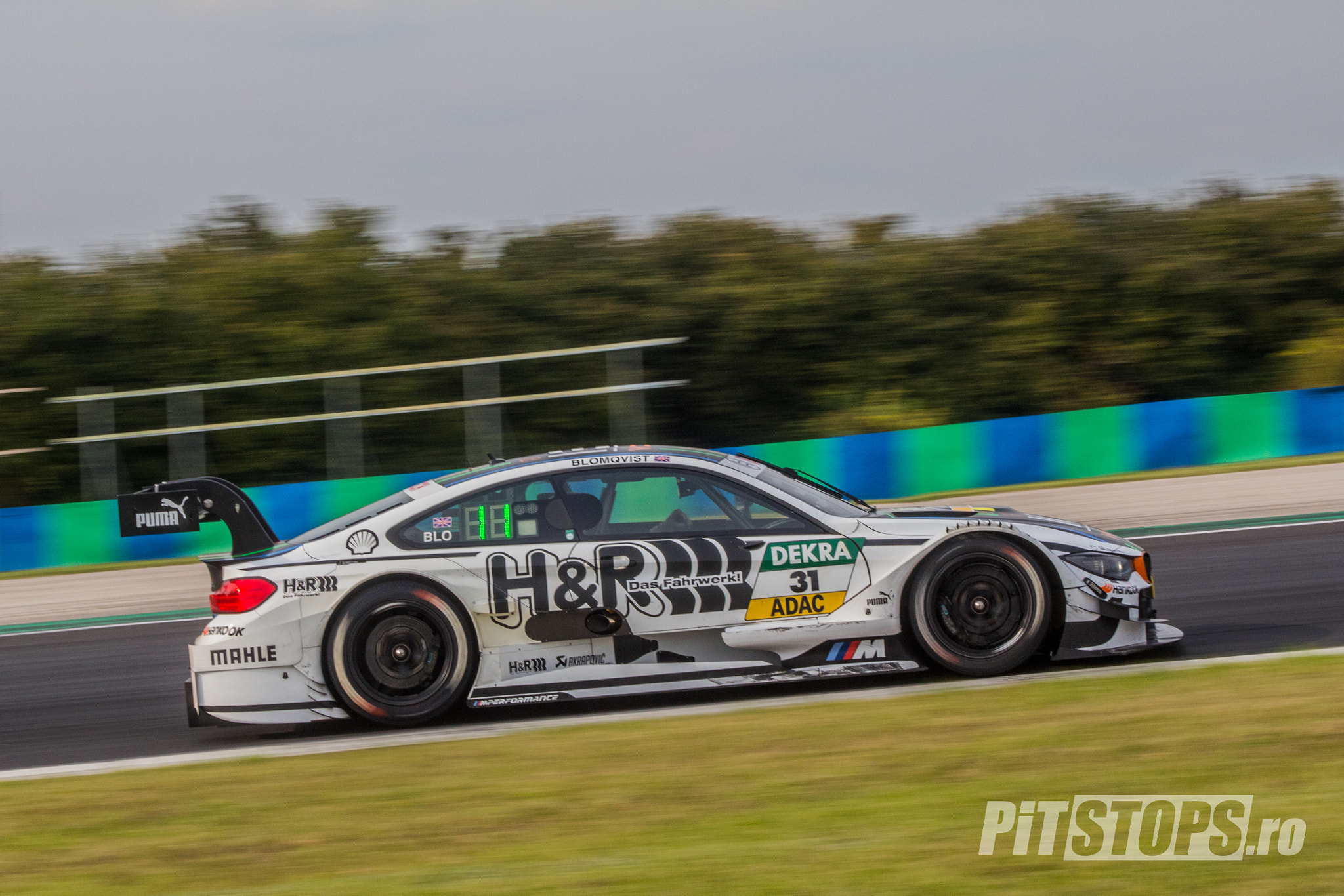 Canon EF 75-300mm f/4-5.6 USM sample photo. Dtm hungaroring - blomqvist almost in the points photography