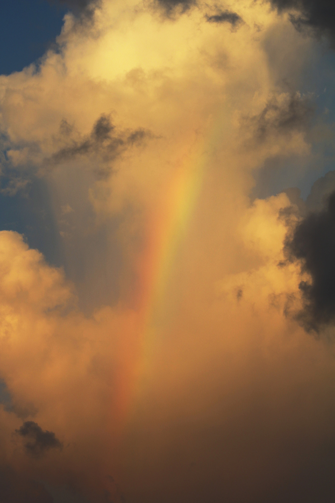 Canon EF 75-300mm f/4-5.6 USM sample photo. Morning rainbow photography