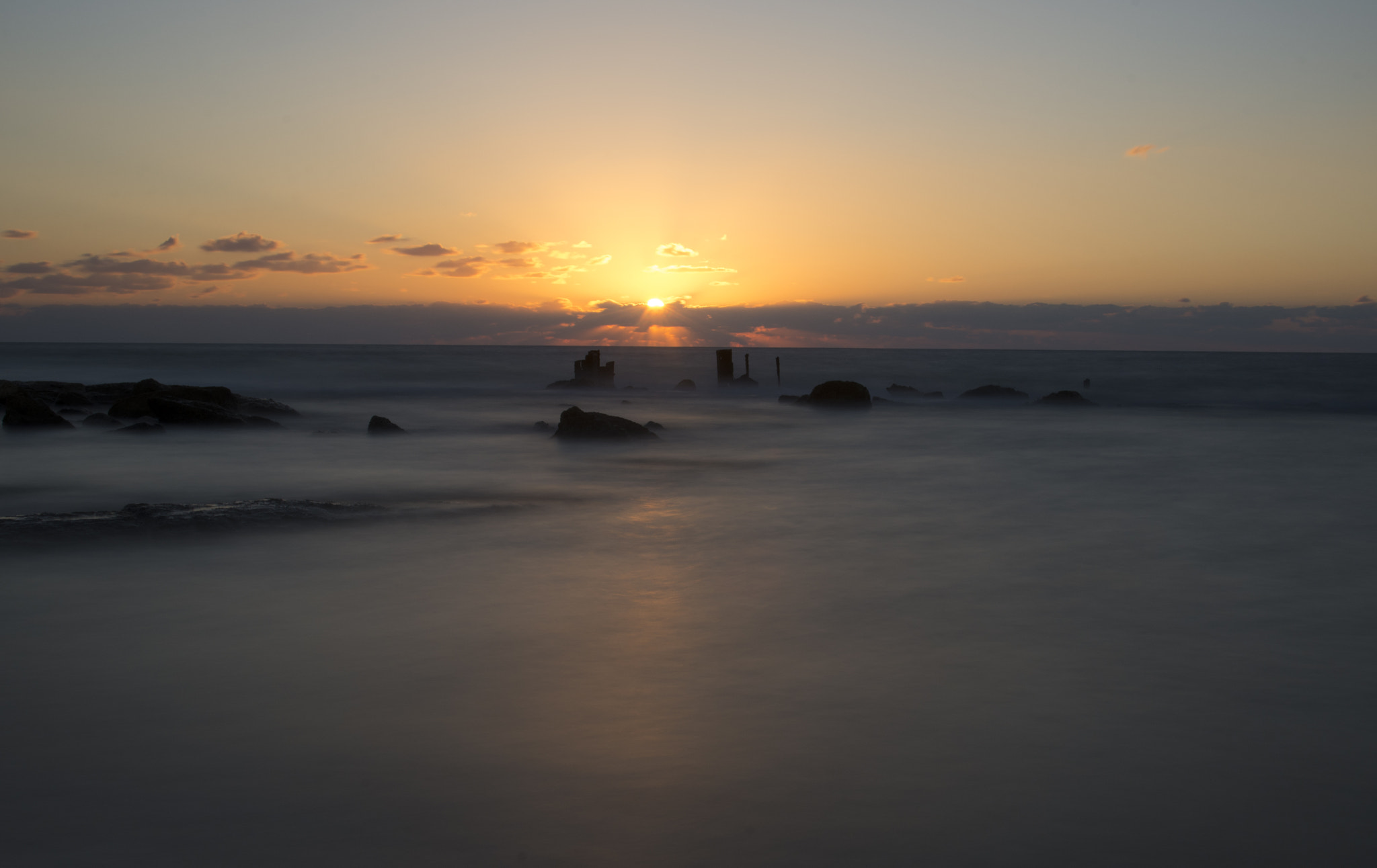 Nikon AF-S Nikkor 24-120mm F4G ED VR sample photo. Sunset photography